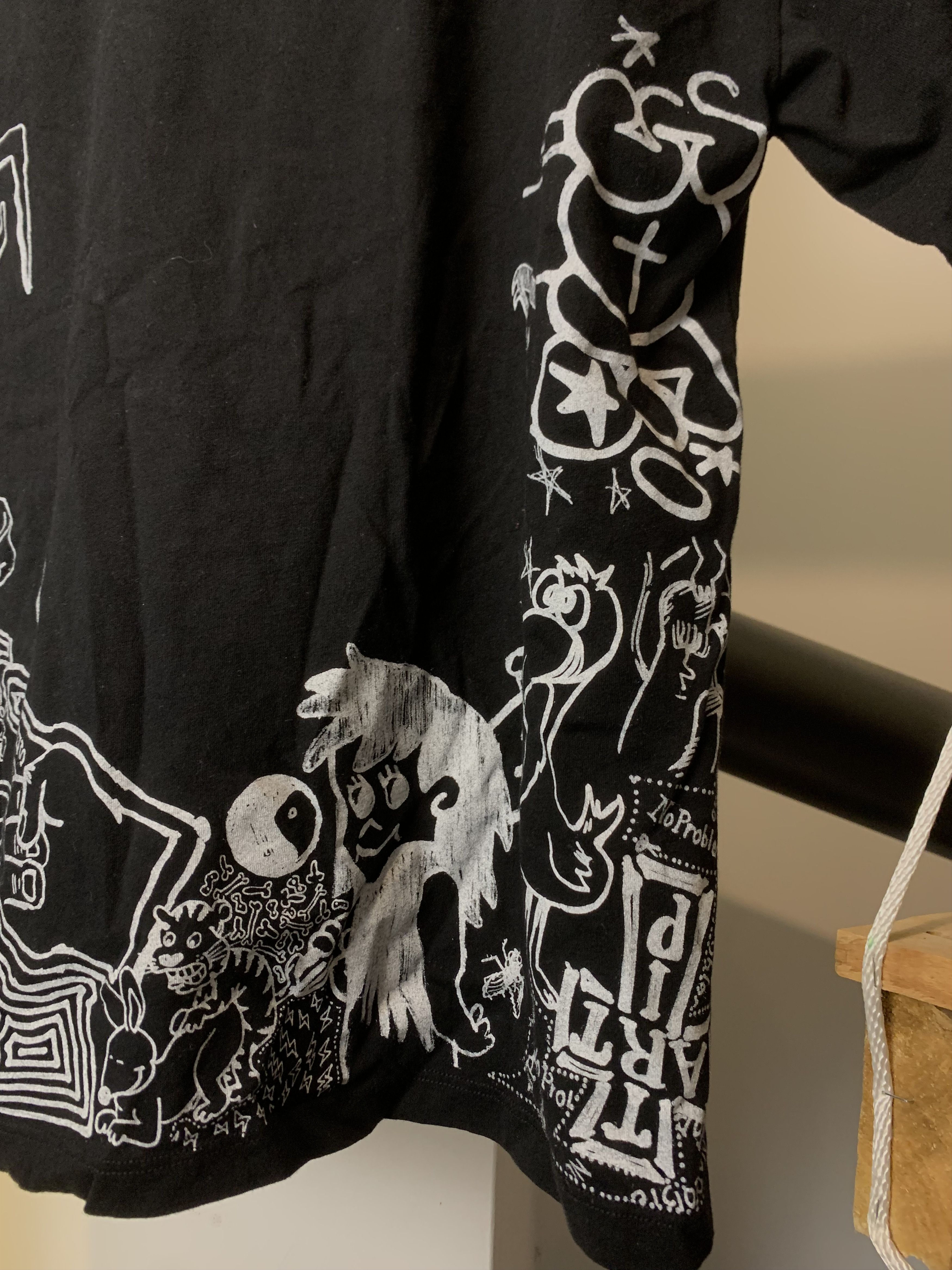 Aries Aries Doodle Psychodelic Tee Size US S / EU 44-46 / 1 - 10 Thumbnail