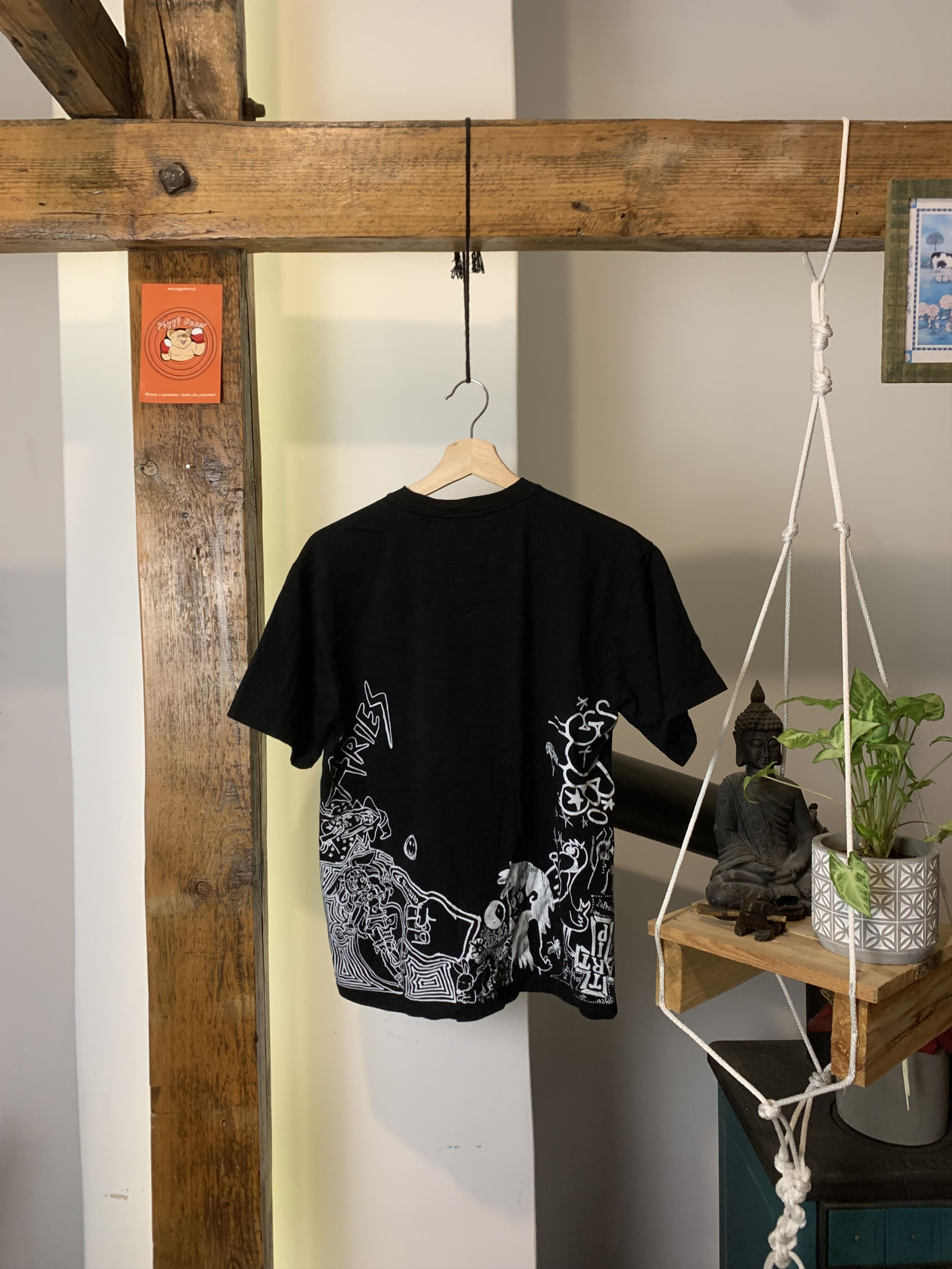 Aries Aries Doodle Psychodelic Tee Size US S / EU 44-46 / 1 - 2 Thumbnail