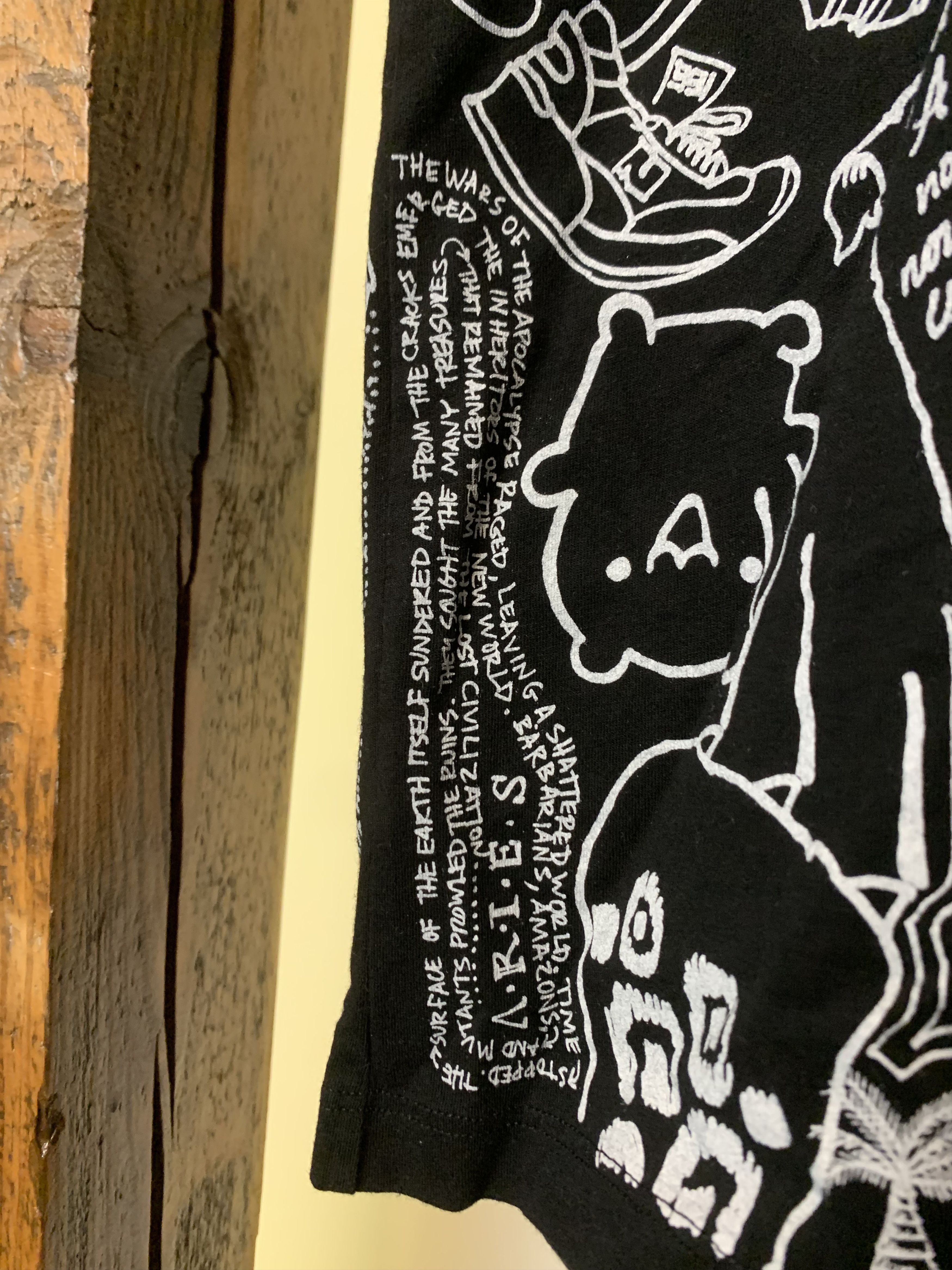 Aries Aries Doodle Psychodelic Tee Size US S / EU 44-46 / 1 - 5 Thumbnail