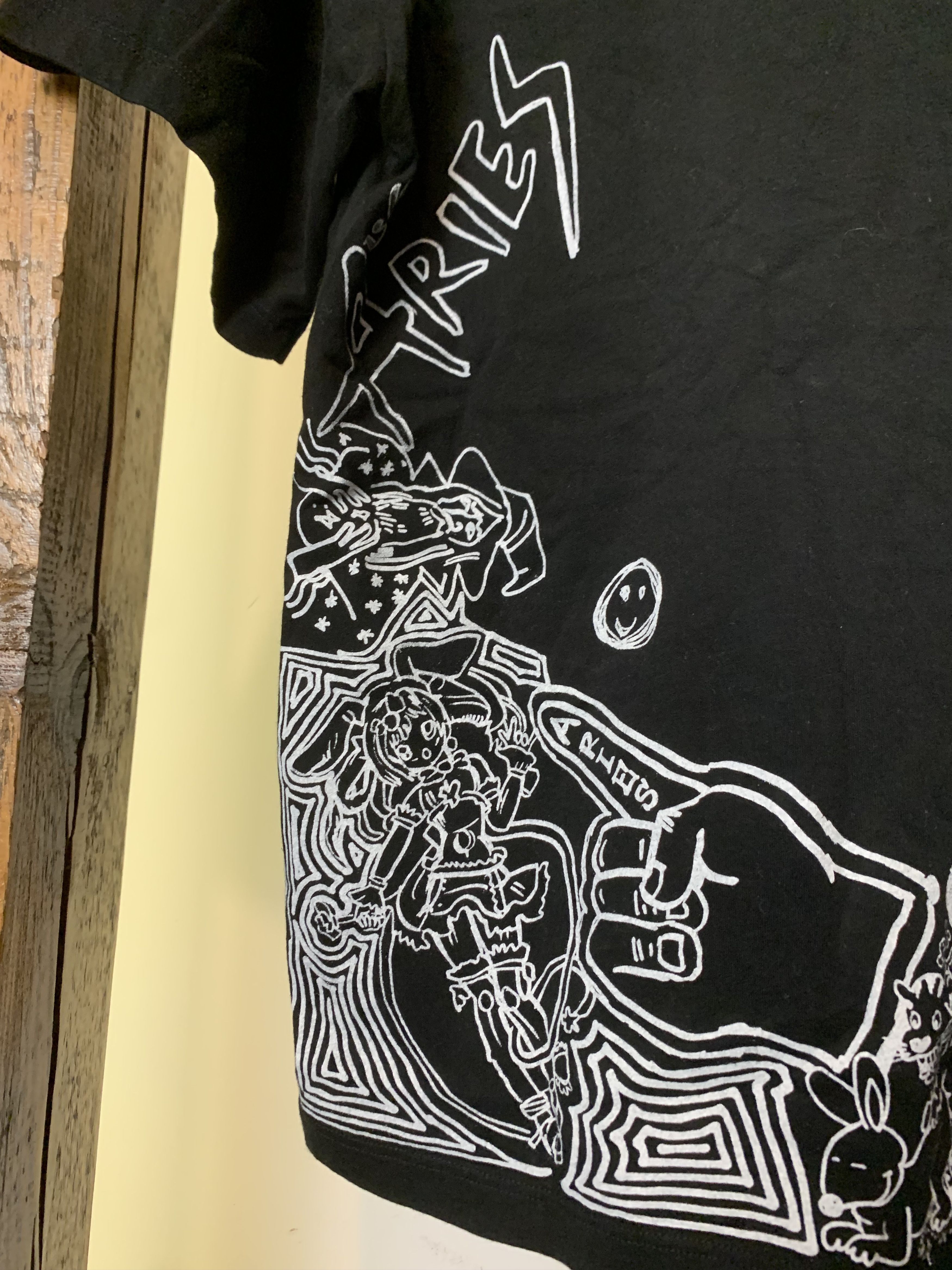 Aries Aries Doodle Psychodelic Tee Size US S / EU 44-46 / 1 - 9 Thumbnail