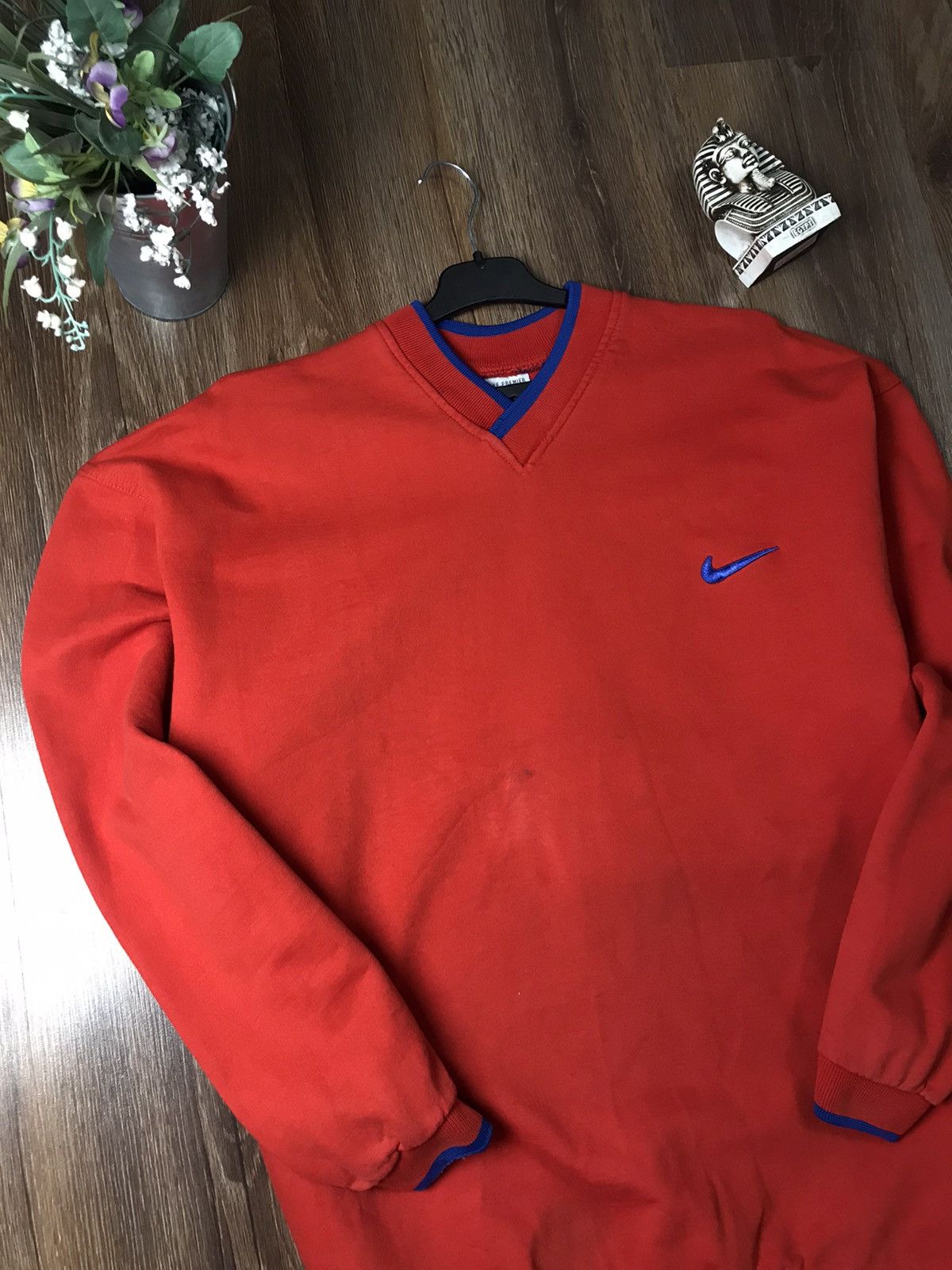 Nike × Vintage Vintage Nike Premier sweatshirt Size US XL / EU 56 / 4 - 5 Thumbnail