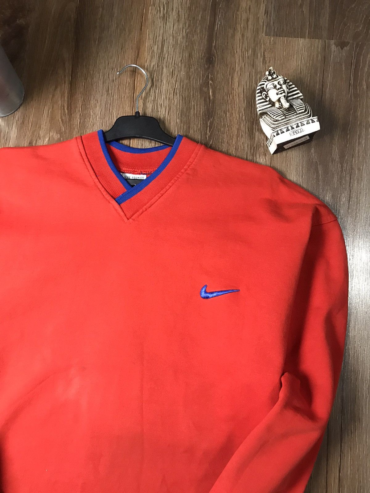 Nike × Vintage Vintage Nike Premier sweatshirt Size US XL / EU 56 / 4 - 2 Thumbnail
