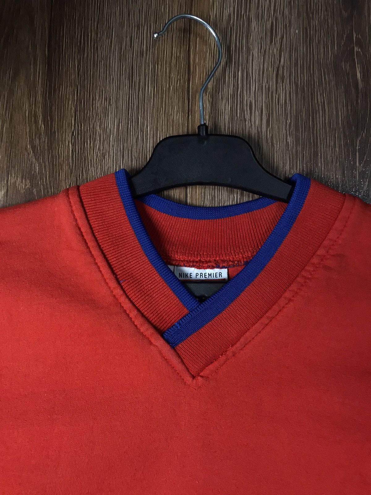 Nike × Vintage Vintage Nike Premier sweatshirt Size US XL / EU 56 / 4 - 7 Thumbnail