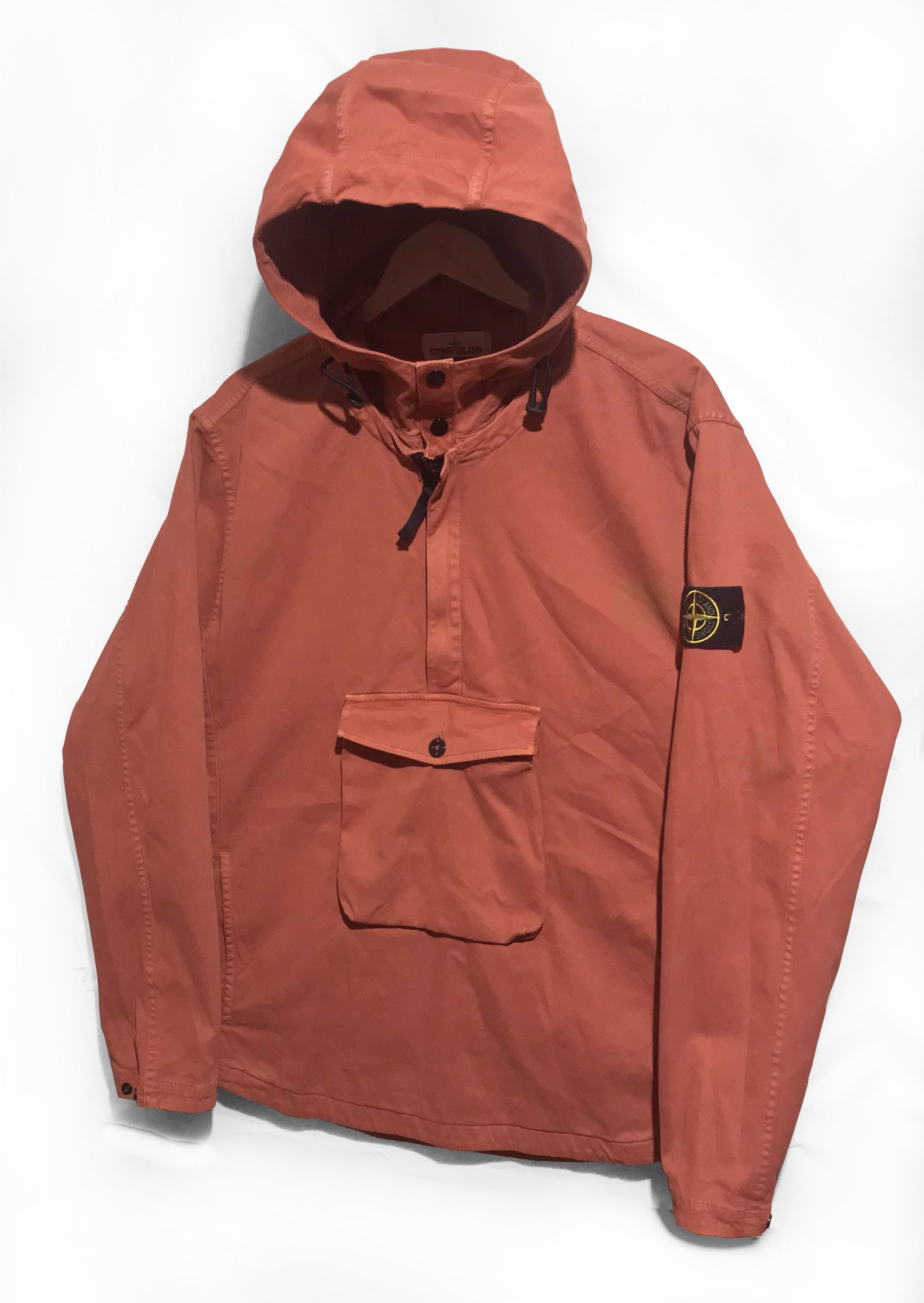 Stone Island 10702“OLD”DYE TREATMENT Hooded anorak
