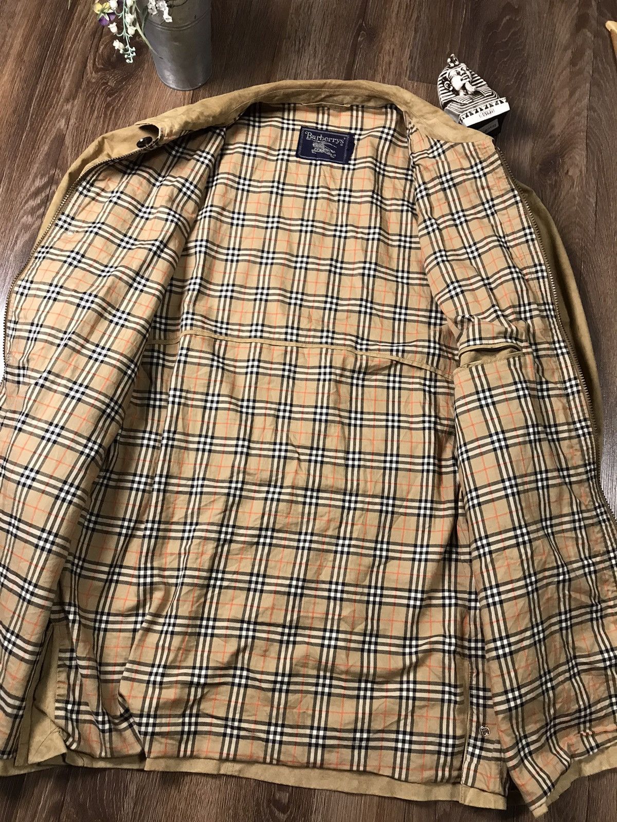 Burberry × Vintage Burberry Nova Check Jacket Vintage Rare Size US XL / EU 56 / 4 - 12 Thumbnail