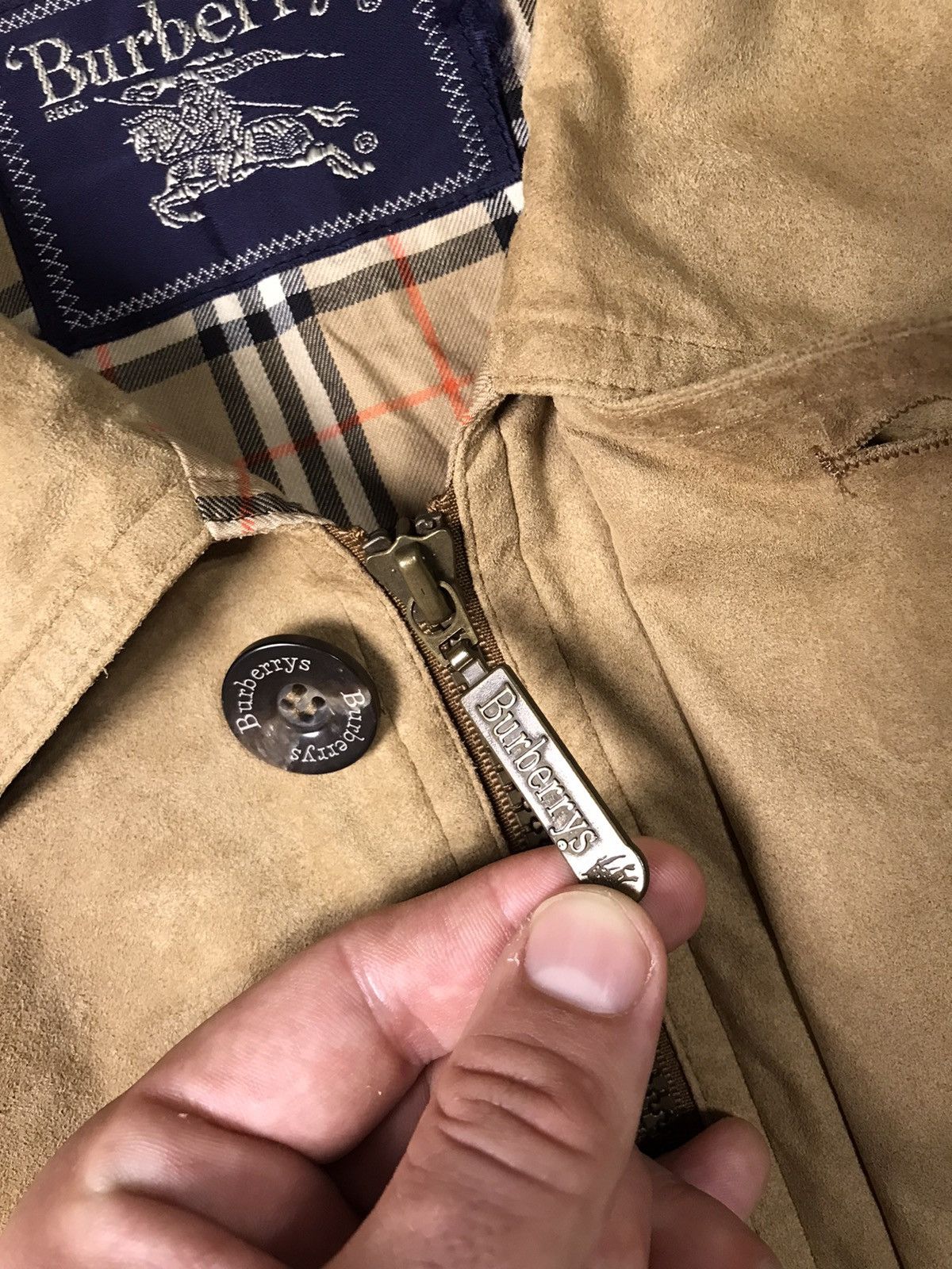 Burberry × Vintage Burberry Nova Check Jacket Vintage Rare Size US XL / EU 56 / 4 - 11 Thumbnail