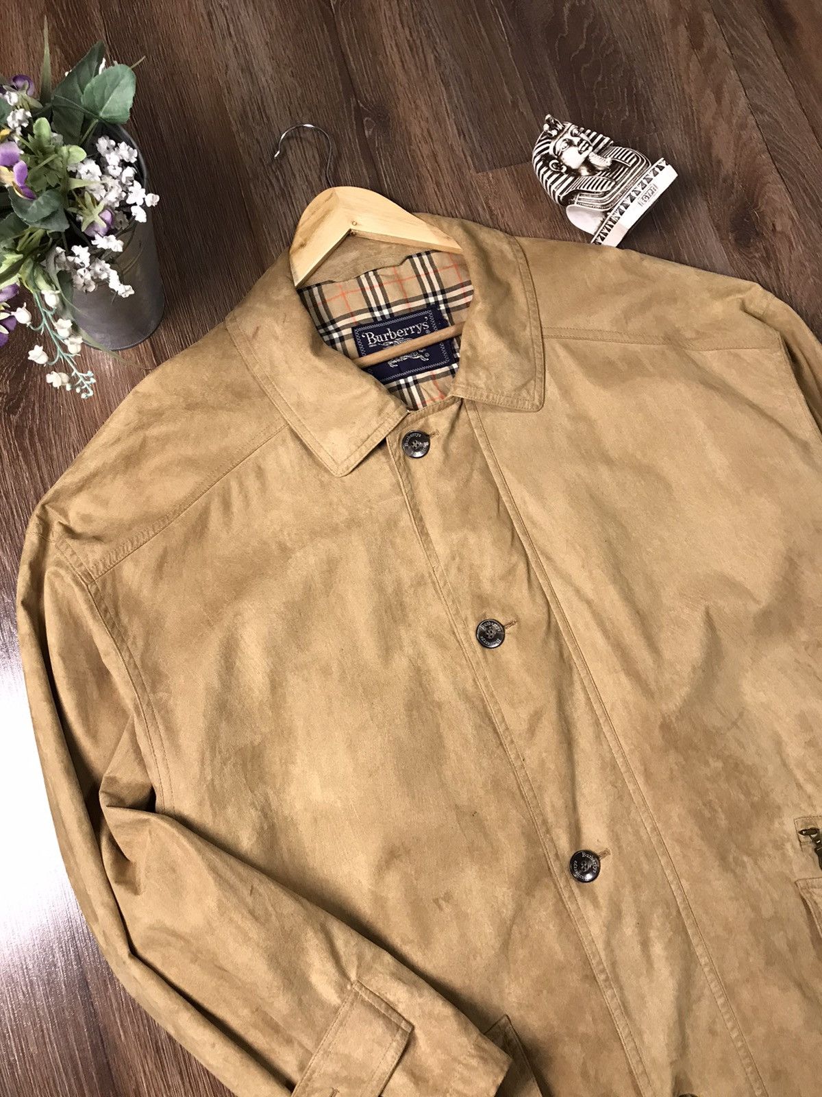 Burberry × Vintage Burberry Nova Check Jacket Vintage Rare Size US XL / EU 56 / 4 - 5 Thumbnail