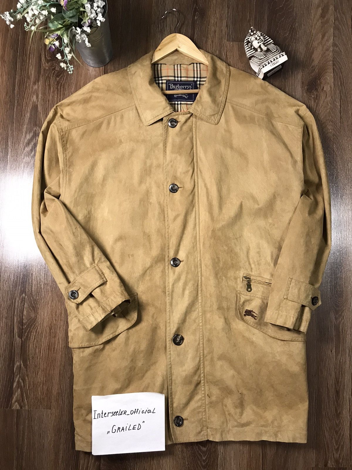 Burberry × Vintage Burberry Nova Check Jacket Vintage Rare Size US XL / EU 56 / 4 - 2 Thumbnail