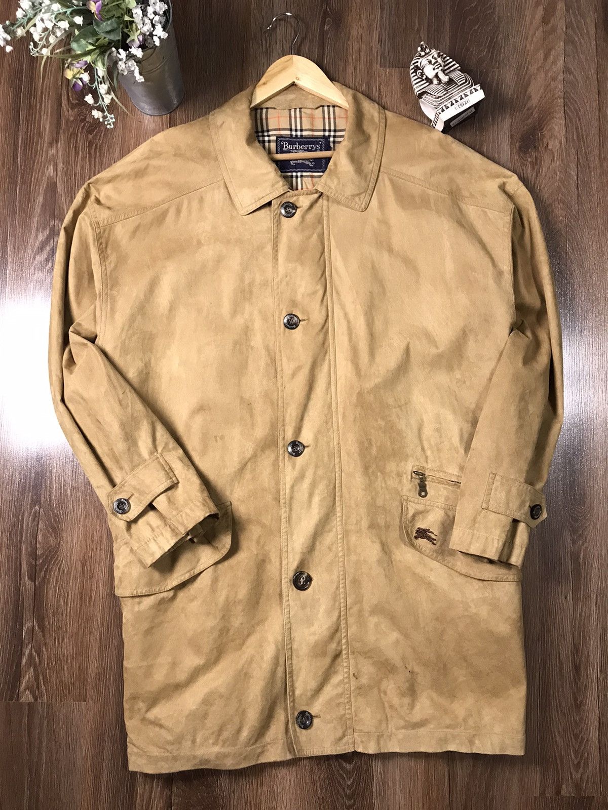 Burberry × Vintage Burberry Nova Check Jacket Vintage Rare Size US XL / EU 56 / 4 - 1 Thumbnail
