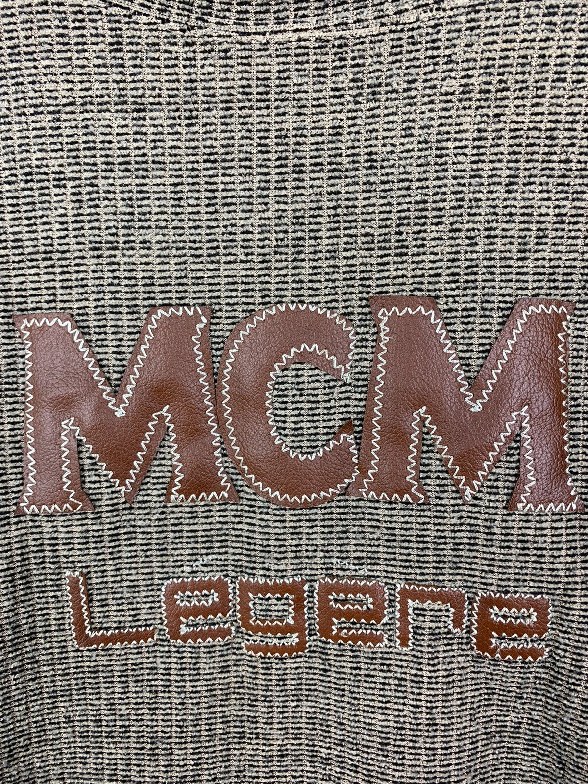 MCM × Vintage Vintage 90s McM Legere Long Sleeve Big Logo Size L / US 10 / IT 46 - 6 Thumbnail