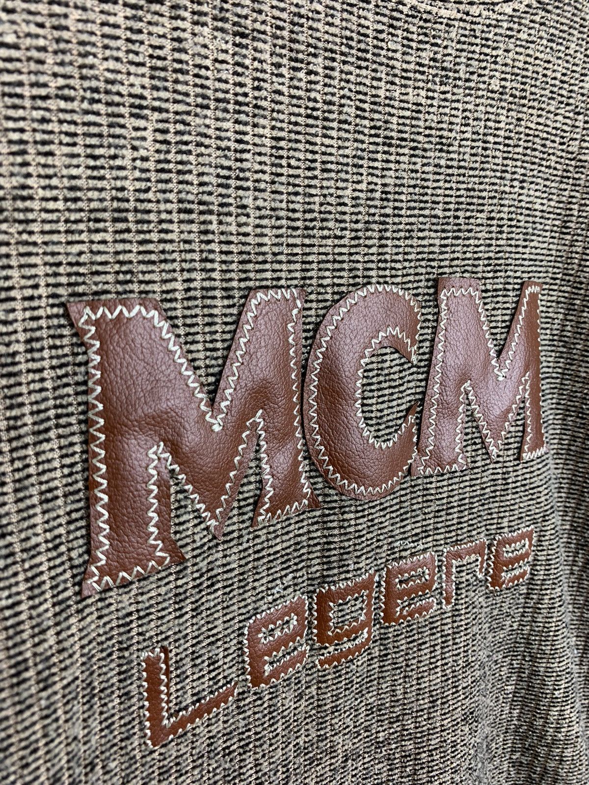 MCM × Vintage Vintage 90s McM Legere Long Sleeve Big Logo Size L / US 10 / IT 46 - 7 Thumbnail