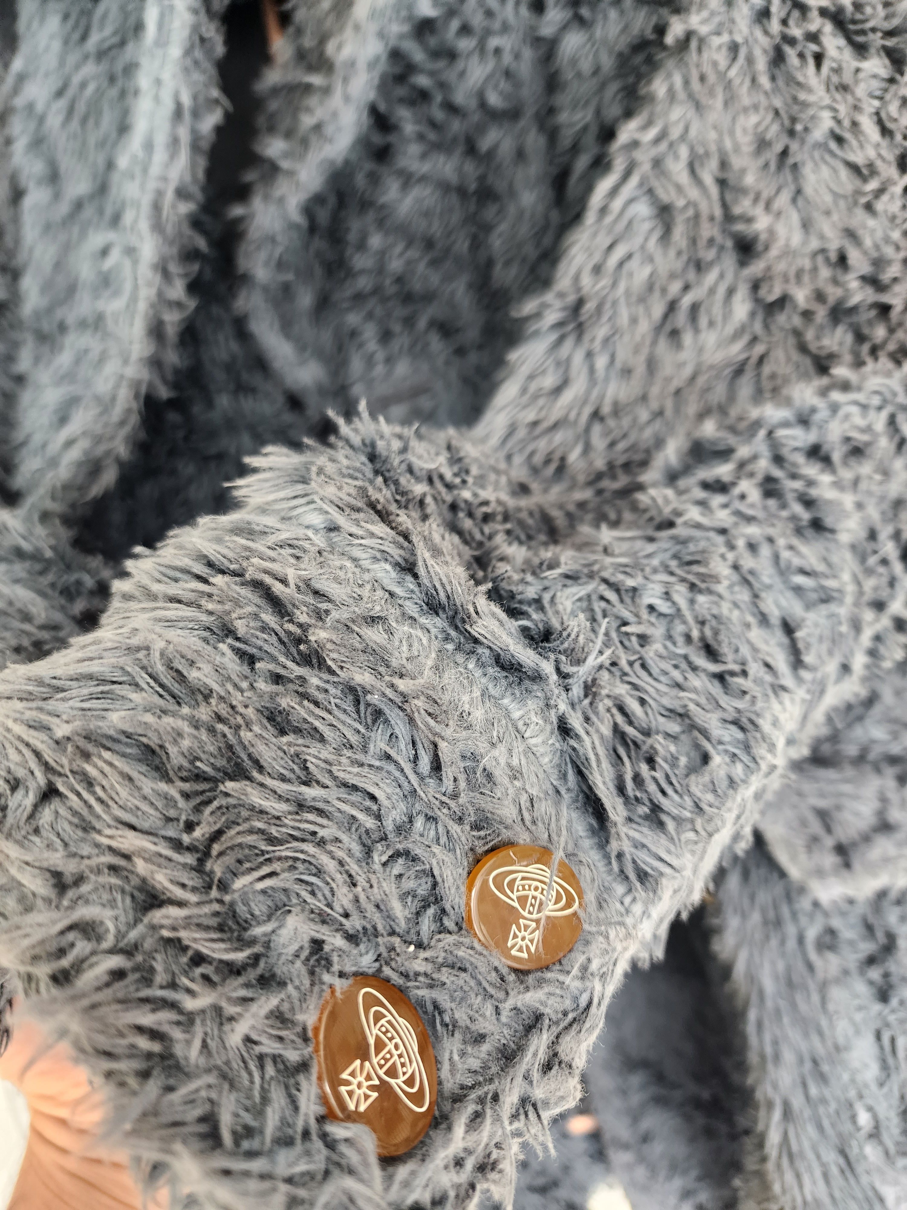 Vivienne Westwood 💥BestOFFER💥Vivienne Westwood Mohair Fur Jacket Size M / US 6-8 / IT 42-44 - 8 Thumbnail