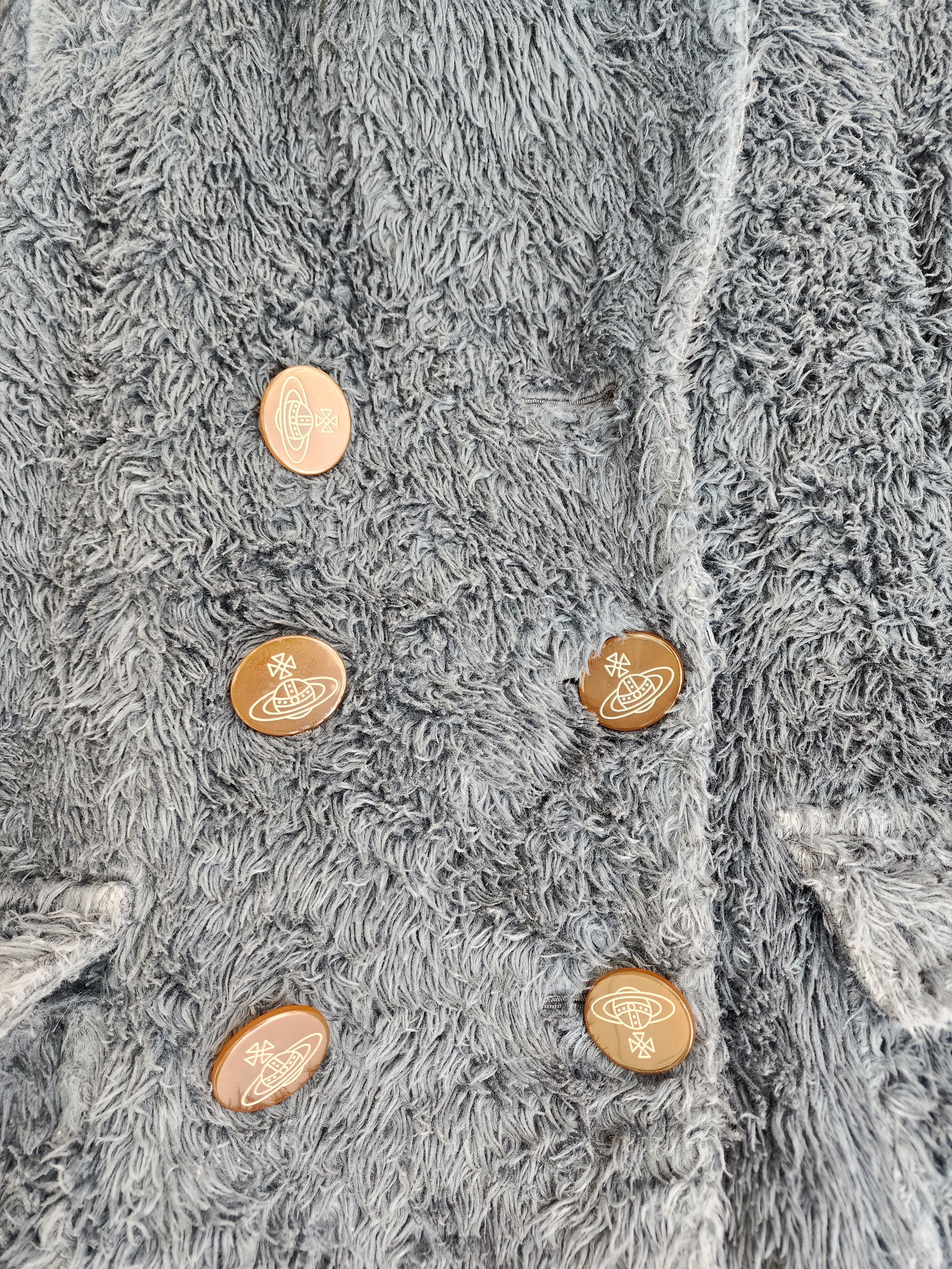 Vivienne Westwood 💥BestOFFER💥Vivienne Westwood Mohair Fur Jacket Size M / US 6-8 / IT 42-44 - 6 Thumbnail