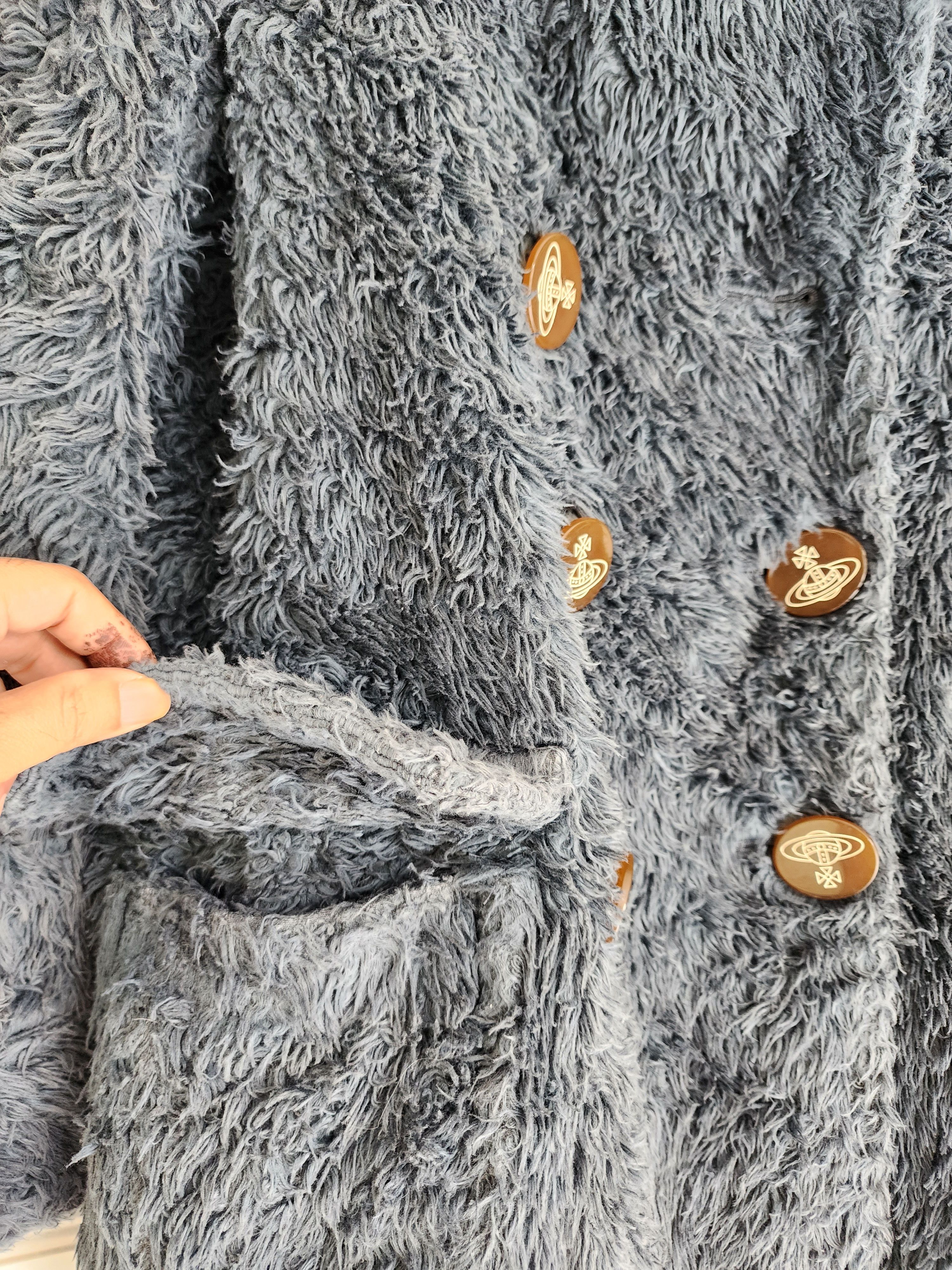 Vivienne Westwood 💥BestOFFER💥Vivienne Westwood Mohair Fur Jacket Size M / US 6-8 / IT 42-44 - 7 Thumbnail