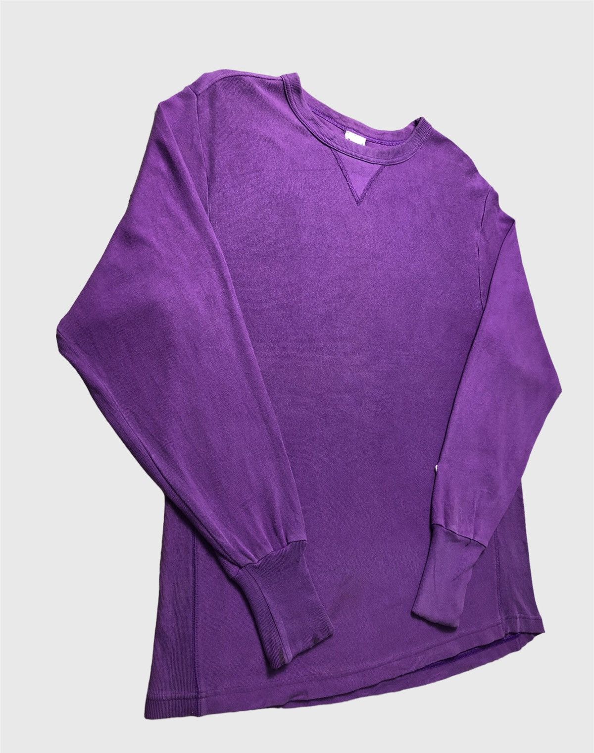 Champion × Vintage Vintage 90s Champion Reverse Weave Crewneck Plain Sweatshirt Size US M / EU 48-50 / 2 - 2 Thumbnail
