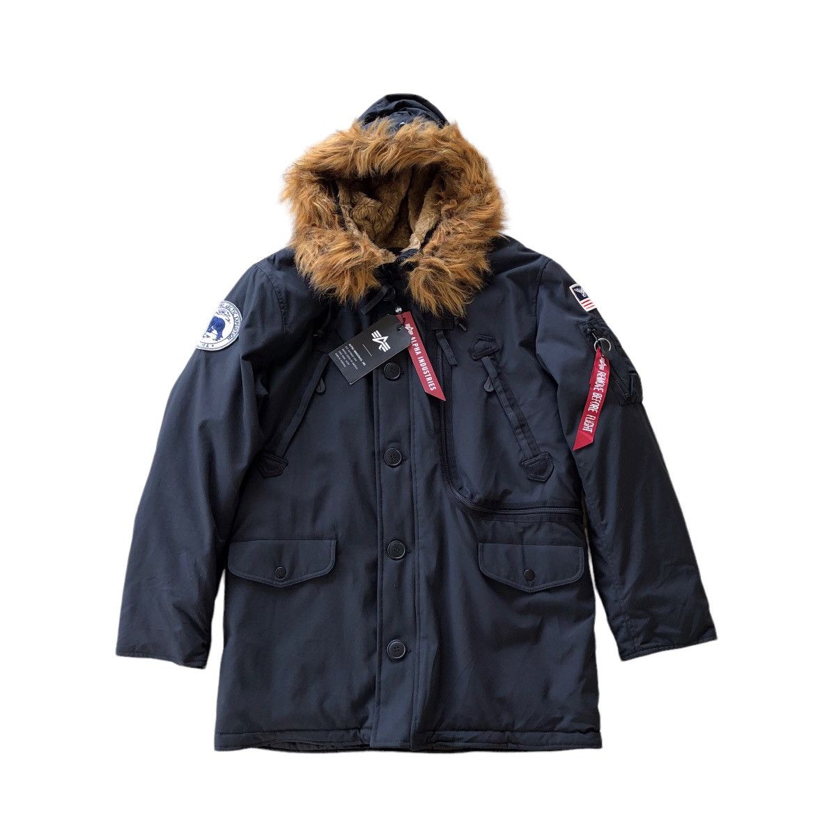 パーカー・フーディ ALPHA INDUSTRIES FW22 EXPEDITION PARKA (108112_03) Alpha Industries × Military NEW❗️ALPHA INDUSTRIES Polar