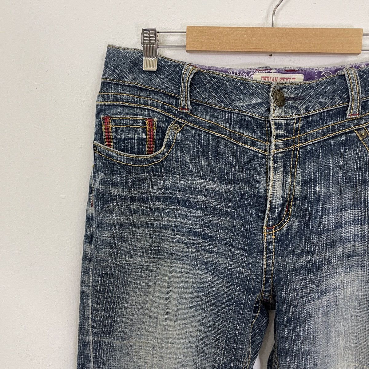 Vintage Vintage Indian Styles Denim Jeans Size US 32 / EU 48 - 3 Thumbnail