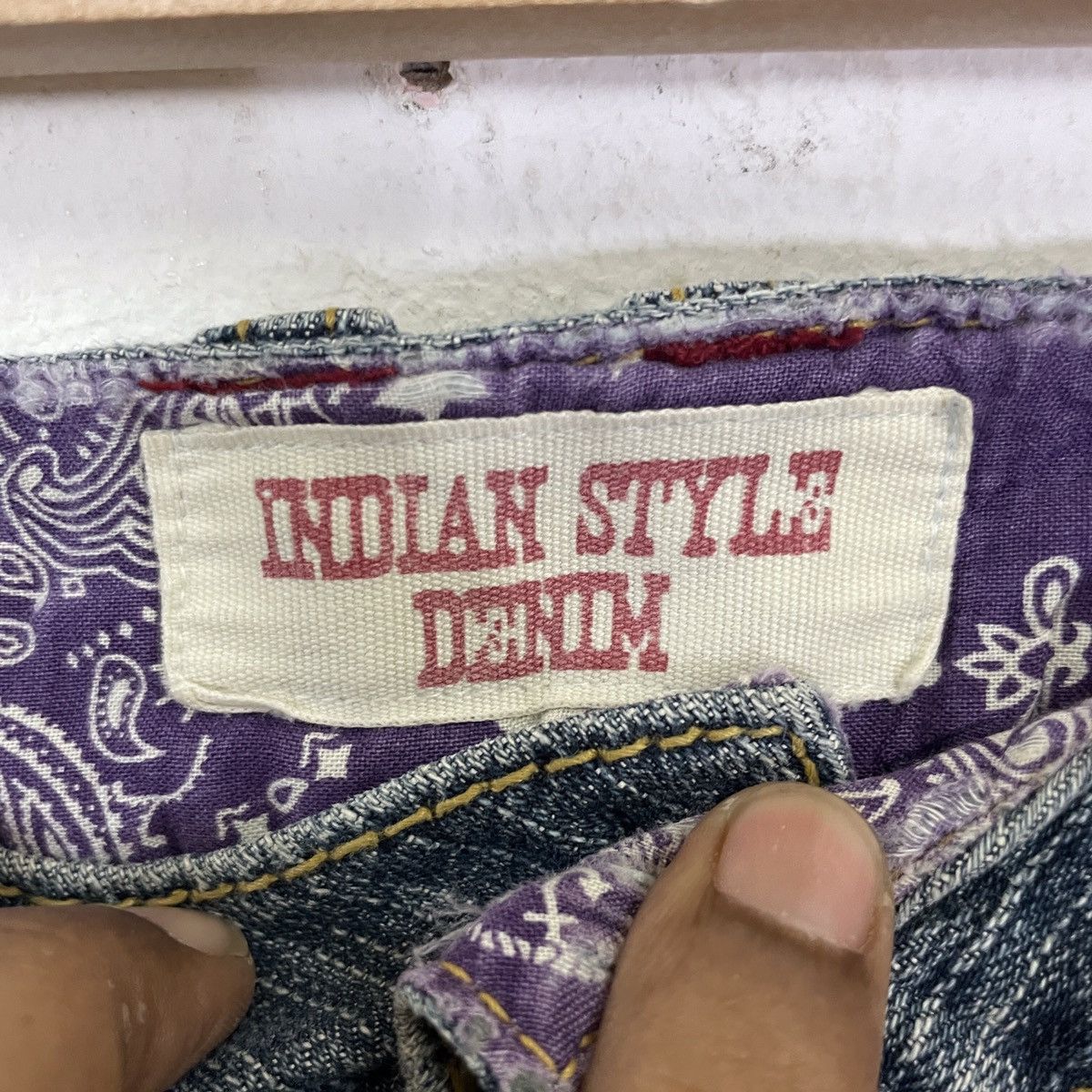 Vintage Vintage Indian Styles Denim Jeans Size US 32 / EU 48 - 5 Thumbnail