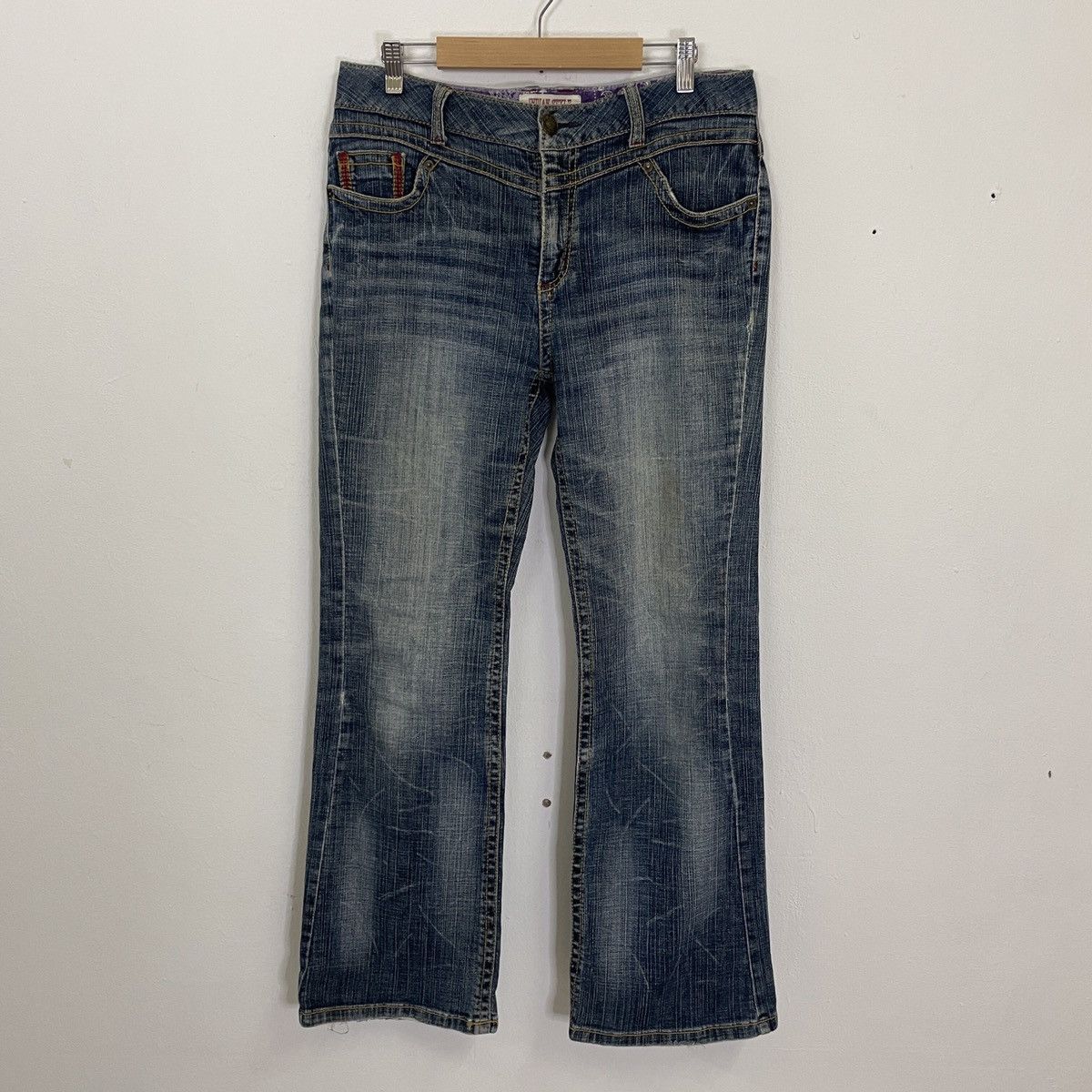 image of Vintage Indian Styles Denim Jeans in Blue, Men's (Size 32)