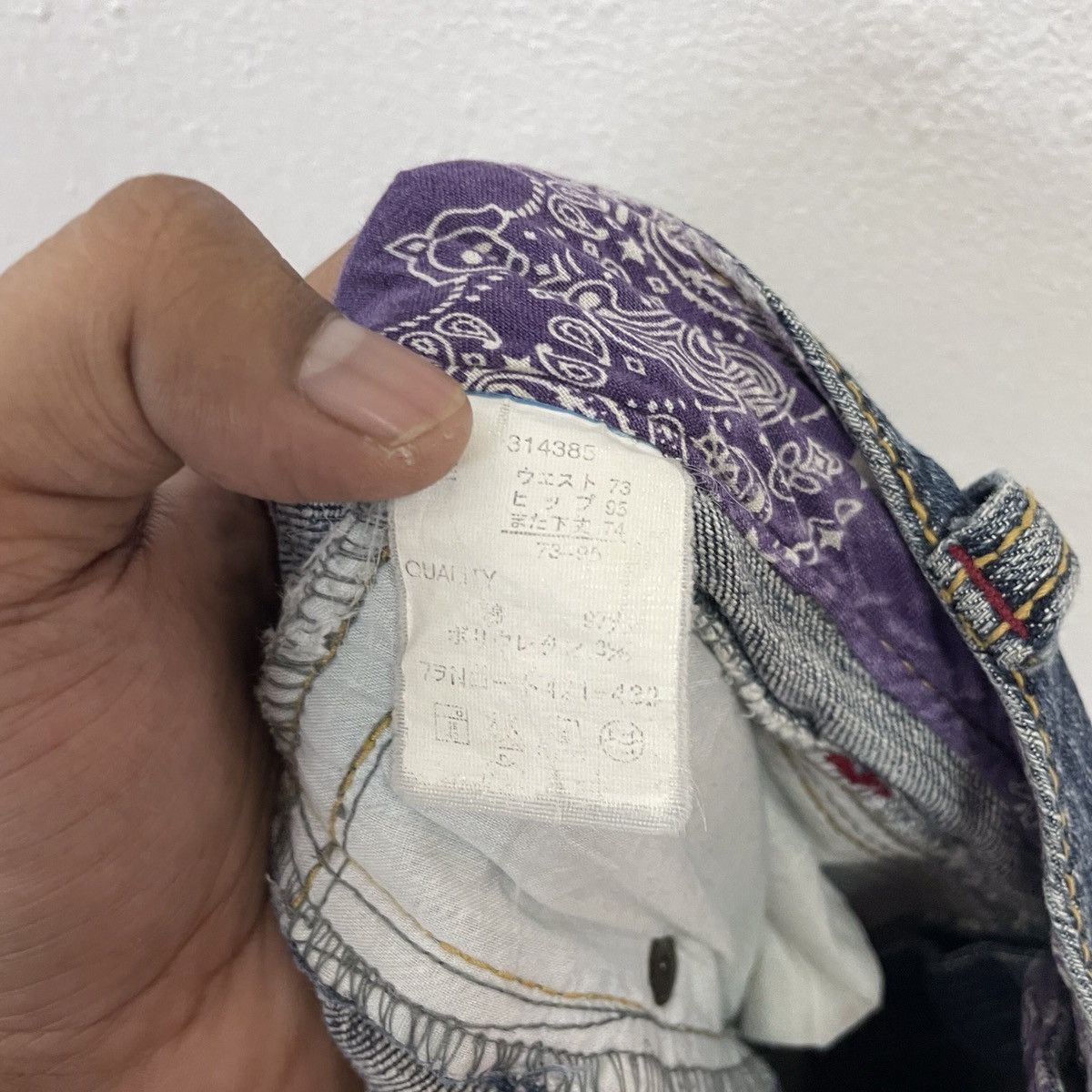Vintage Vintage Indian Styles Denim Jeans Size US 32 / EU 48 - 6 Thumbnail
