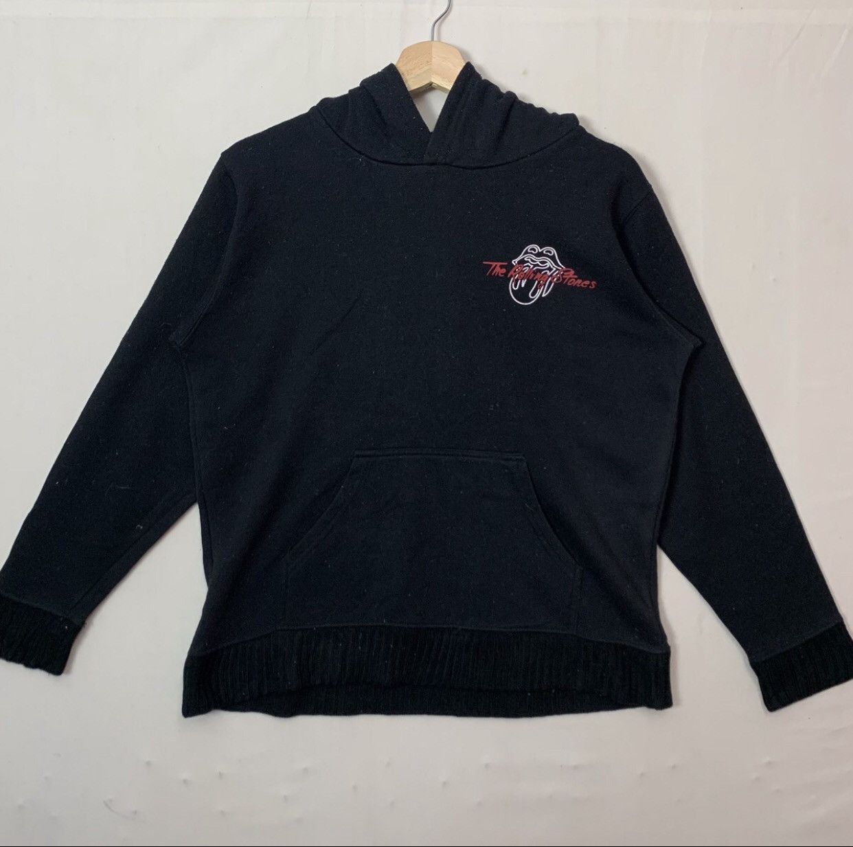 Band Tees Vintage The Rolling Stone Small Logo Hoodie Sweatshirt Size US M / EU 48-50 / 2 - 2 Thumbnail