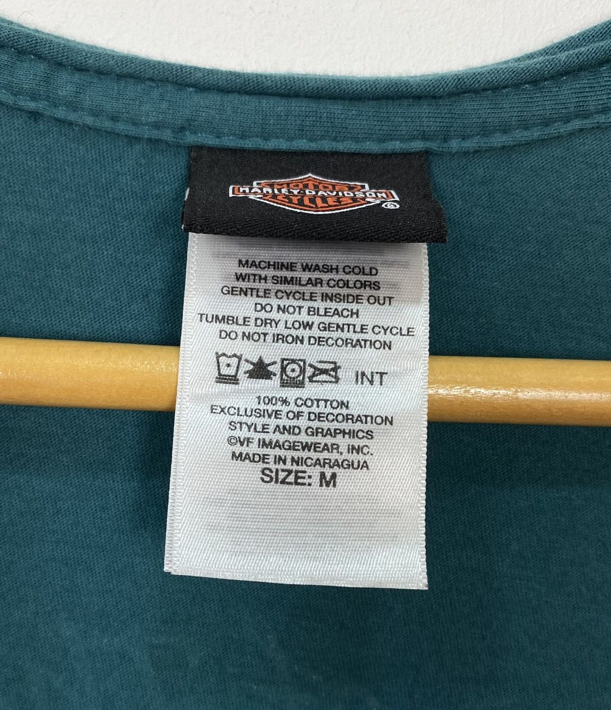 Harley Davidson Harley Davidson House Of Thunder Germany V-neck T-shirt tee Size M / US 6-8 / IT 42-44 - 4 Thumbnail
