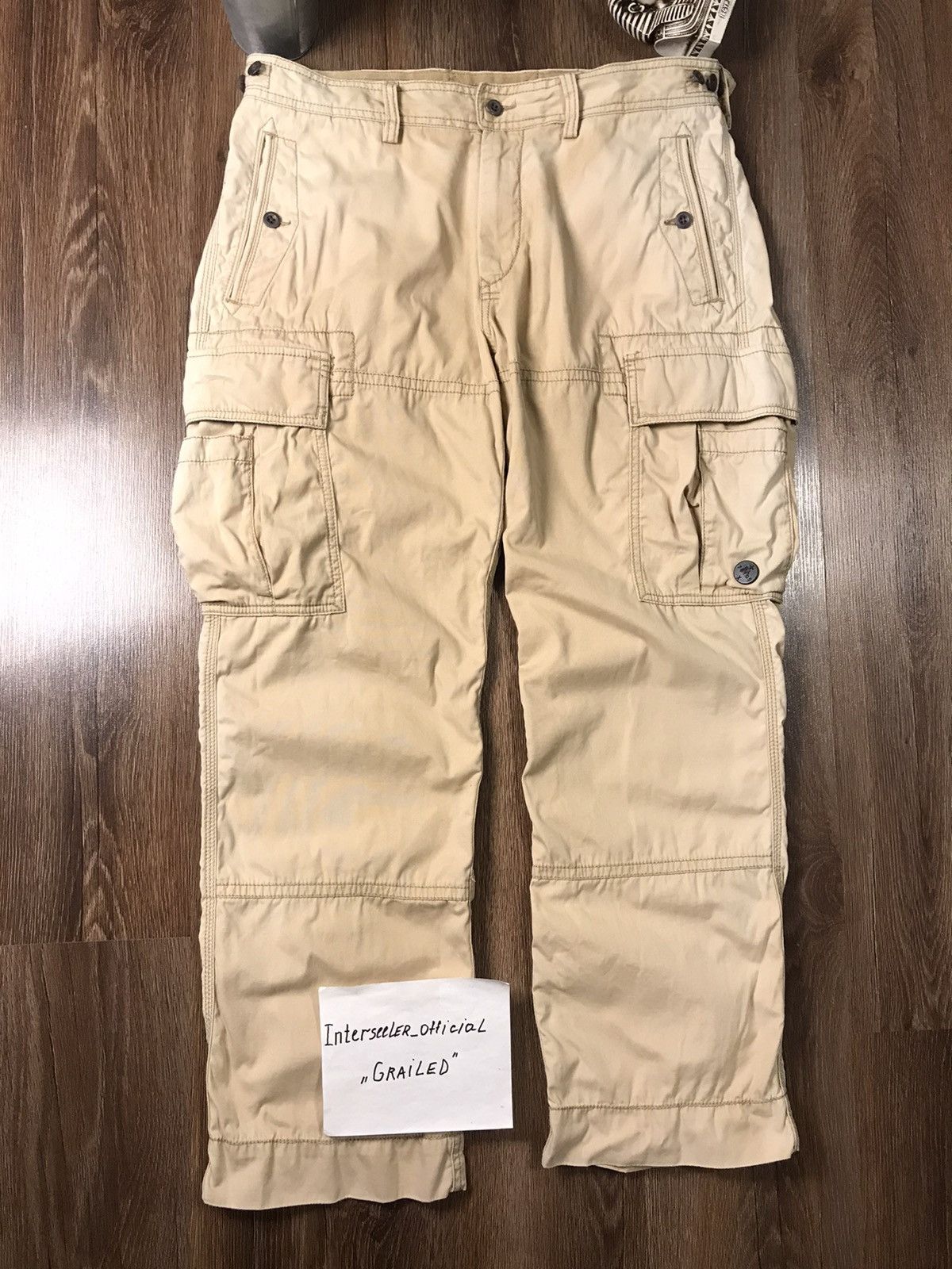 Polo Ralph Lauren × Vintage Vintage Polo Ralph Lauren cargo pants Travis Scott style Size US 34 / EU 50 - 2 Thumbnail