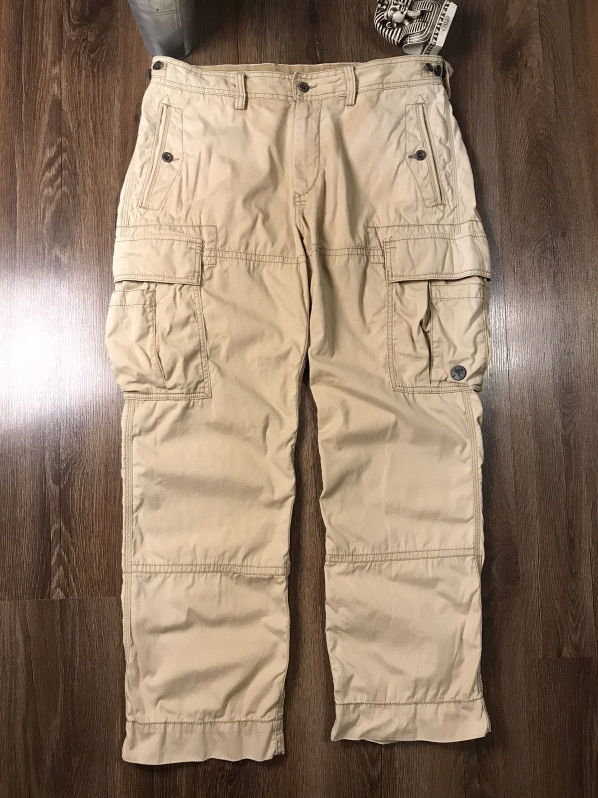 Polo Ralph Lauren × Vintage Vintage Polo Ralph Lauren cargo pants Travis Scott style Size US 34 / EU 50 - 1 Thumbnail