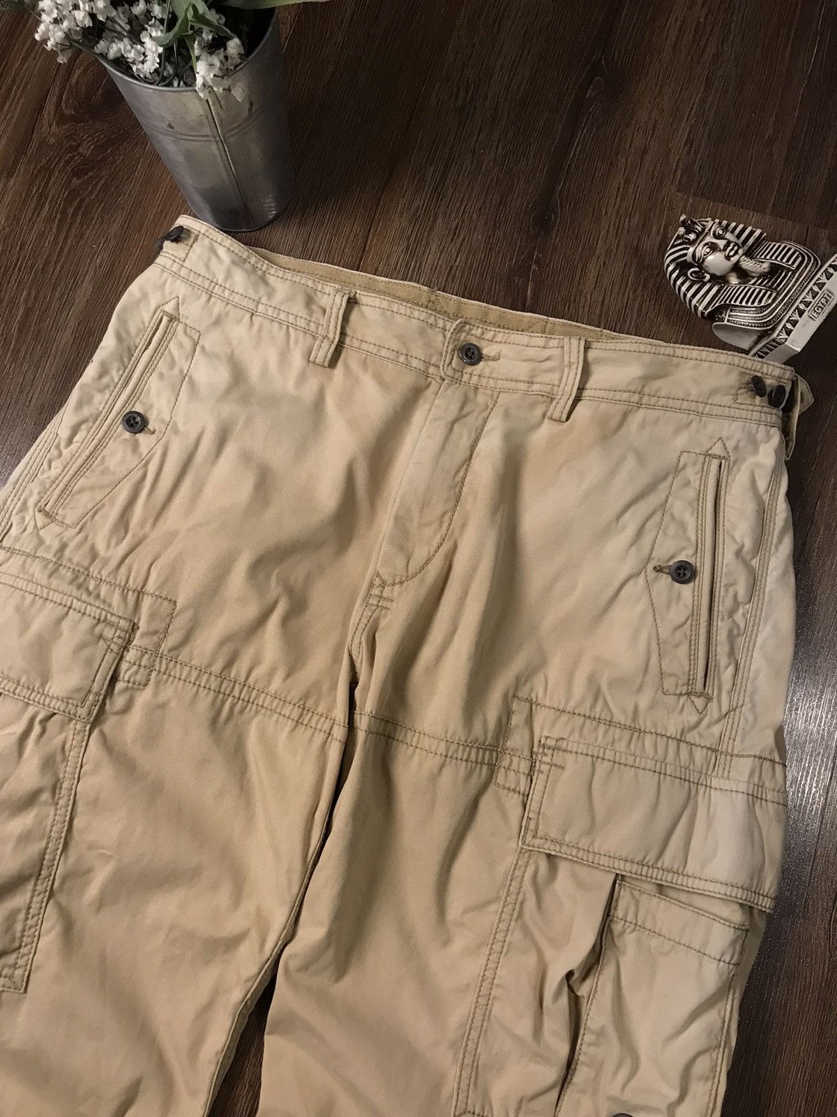 Polo Ralph Lauren × Vintage Vintage Polo Ralph Lauren cargo pants Travis Scott style Size US 34 / EU 50 - 3 Thumbnail