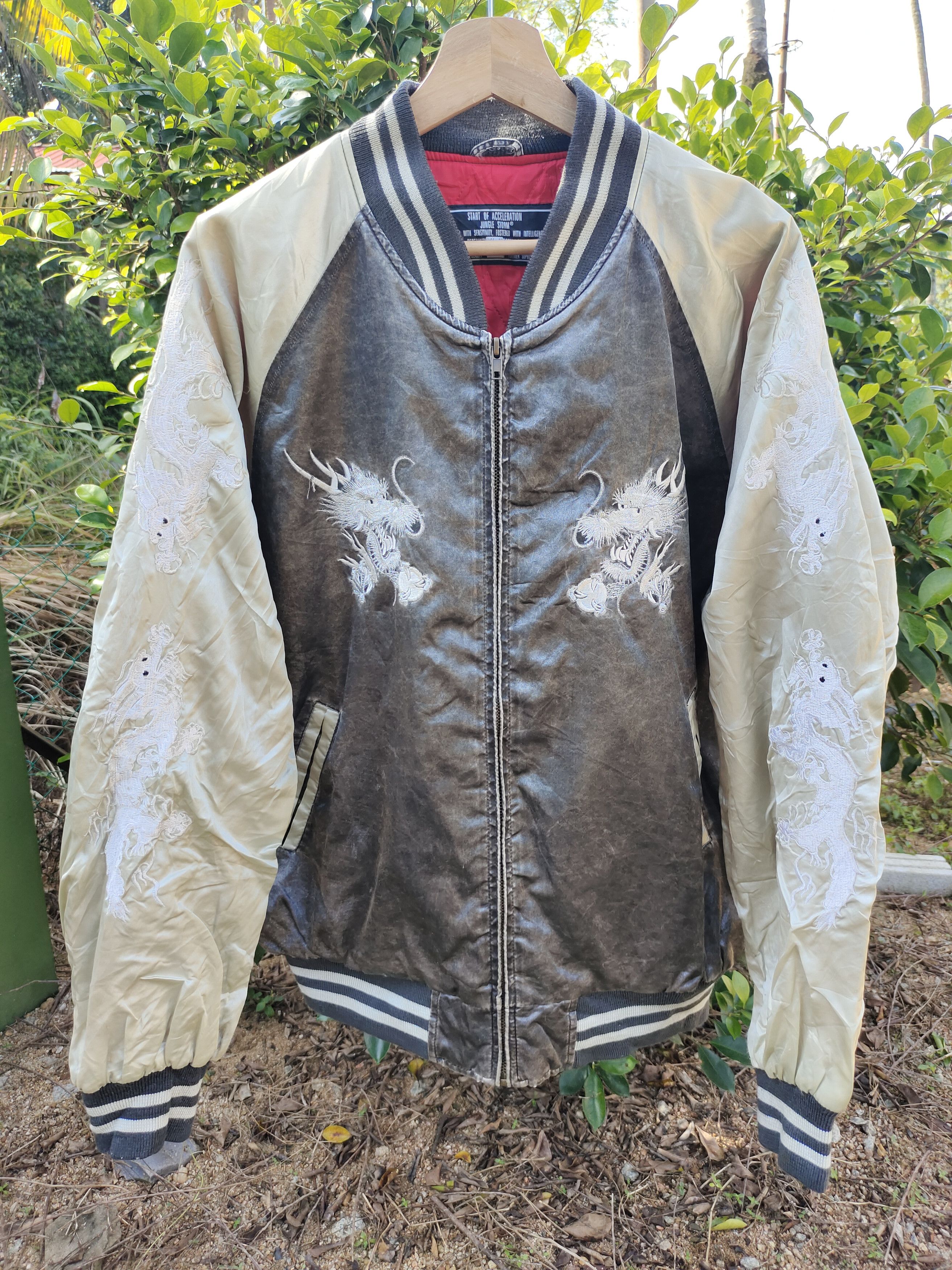 Sukajan Dragon Embroidered Jacket