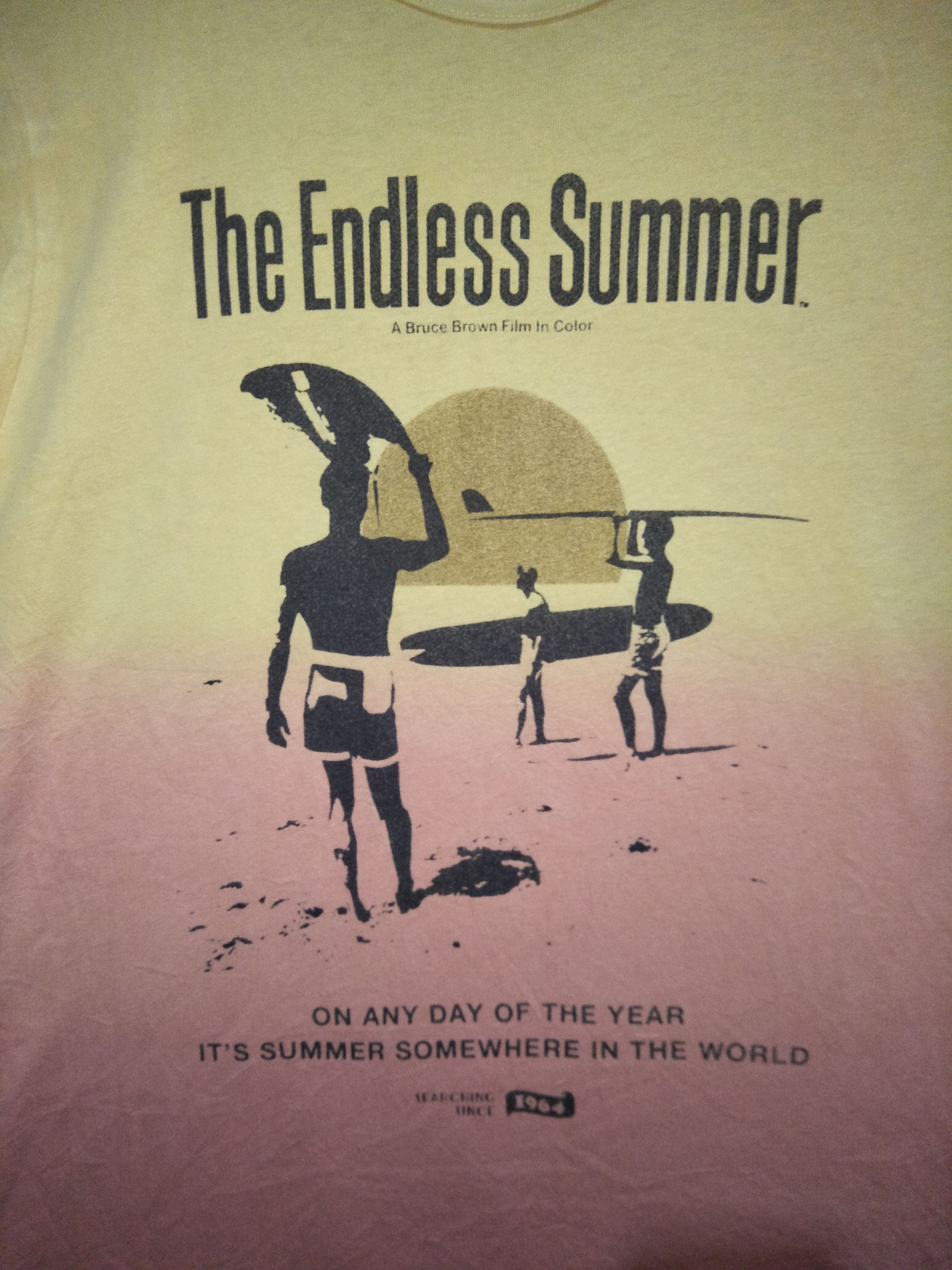 Uniqlo × Vintage Vintage Uniqlo + The Endless Summer printed tshirt Size US S / EU 44-46 / 1 - 4 Thumbnail