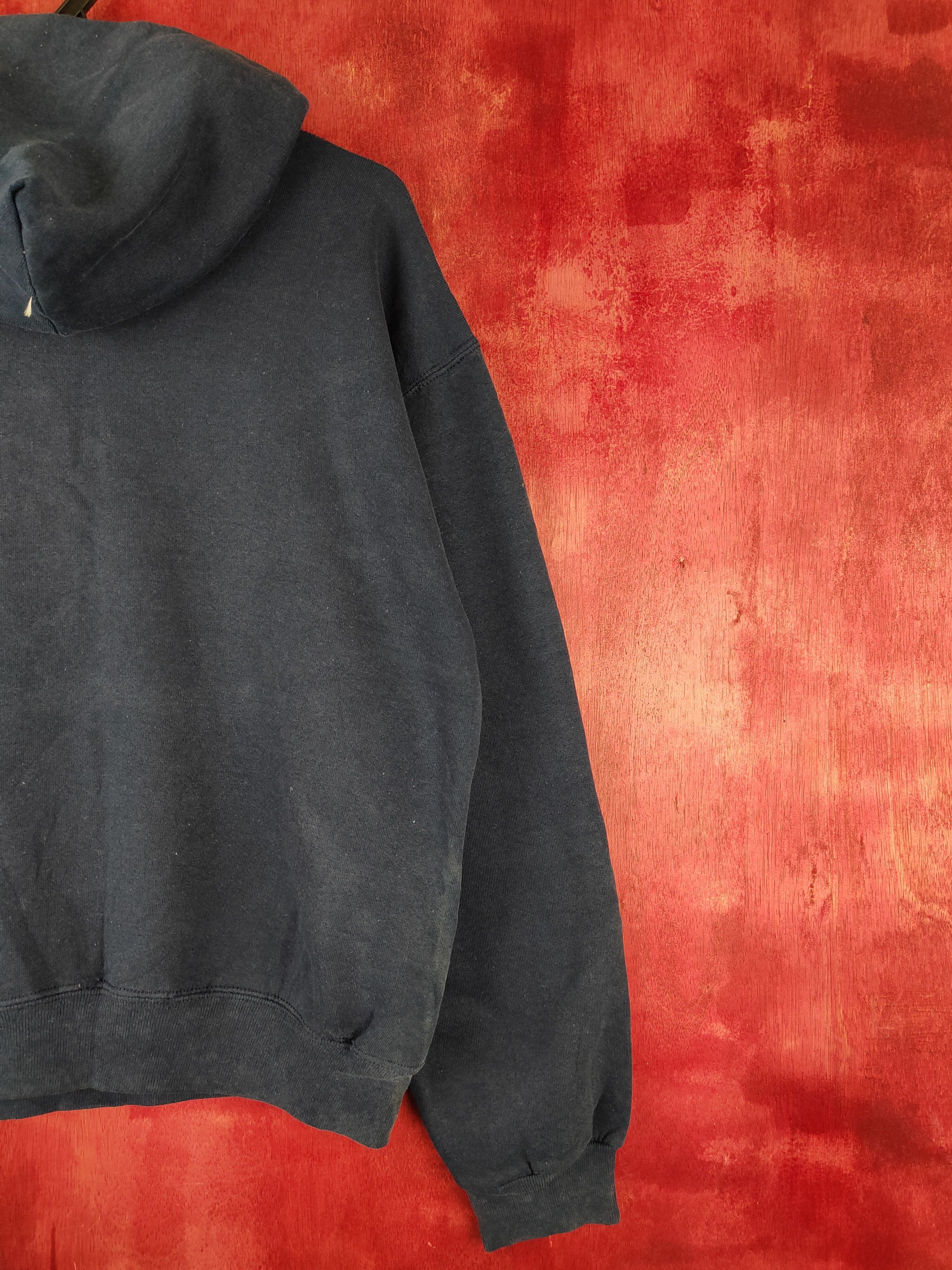 Russell Athletic Royal Road University Dark Blue Hoodie Sweatshirt #477B Size US M / EU 48-50 / 2 - 10 Thumbnail