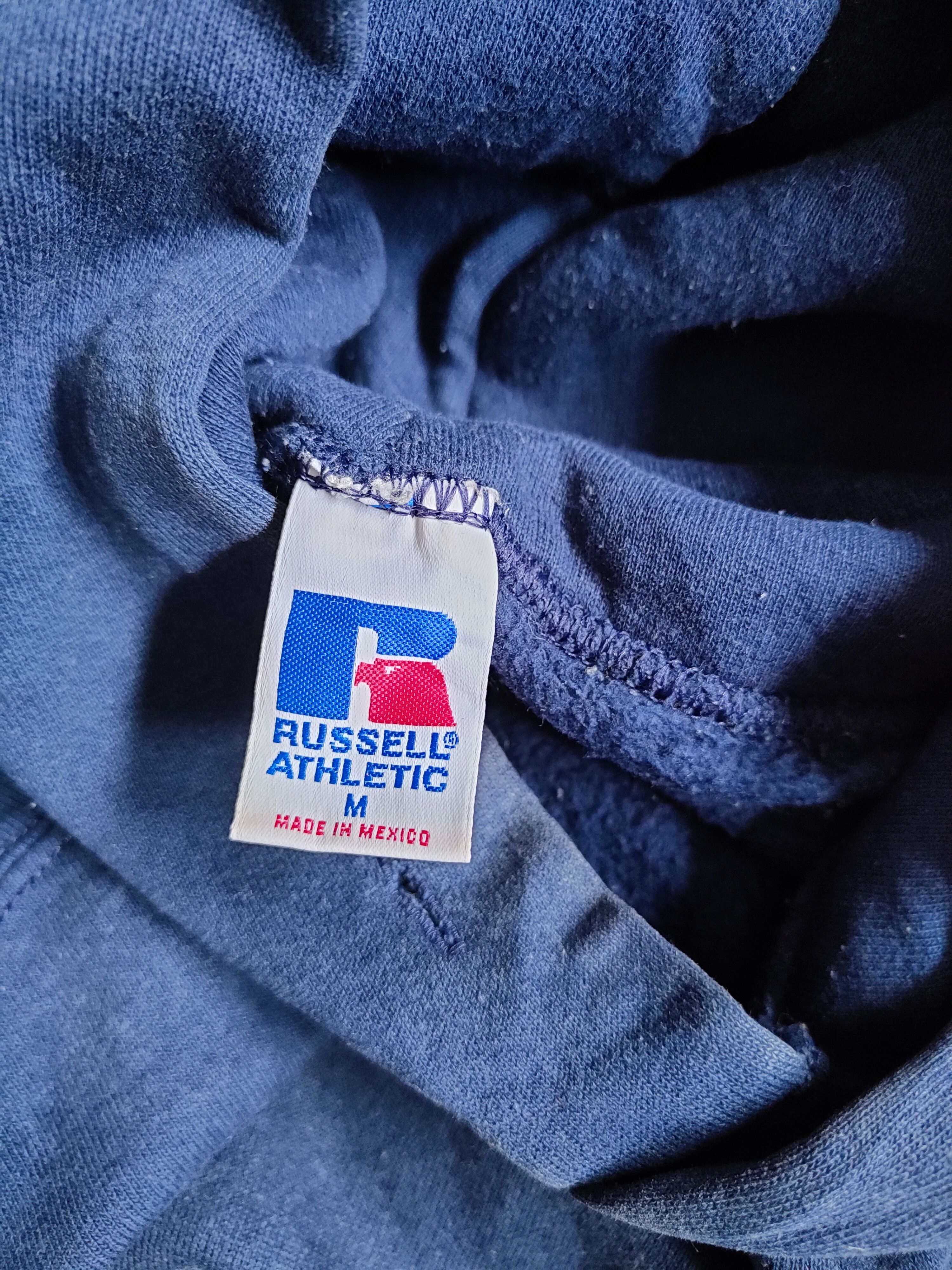 Russell Athletic Royal Road University Dark Blue Hoodie Sweatshirt #477B Size US M / EU 48-50 / 2 - 12 Thumbnail