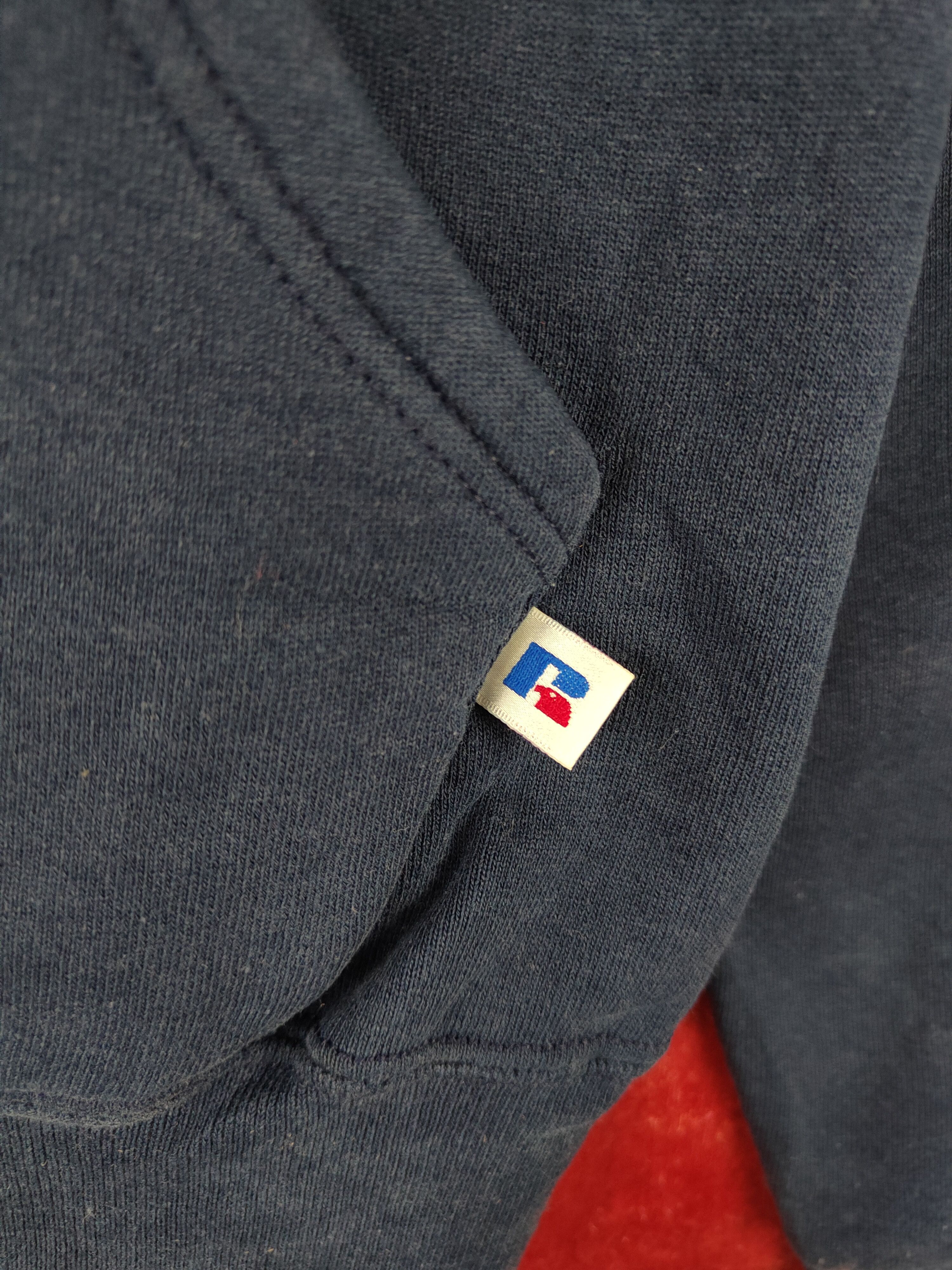Russell Athletic Royal Road University Dark Blue Hoodie Sweatshirt #477B Size US M / EU 48-50 / 2 - 6 Thumbnail