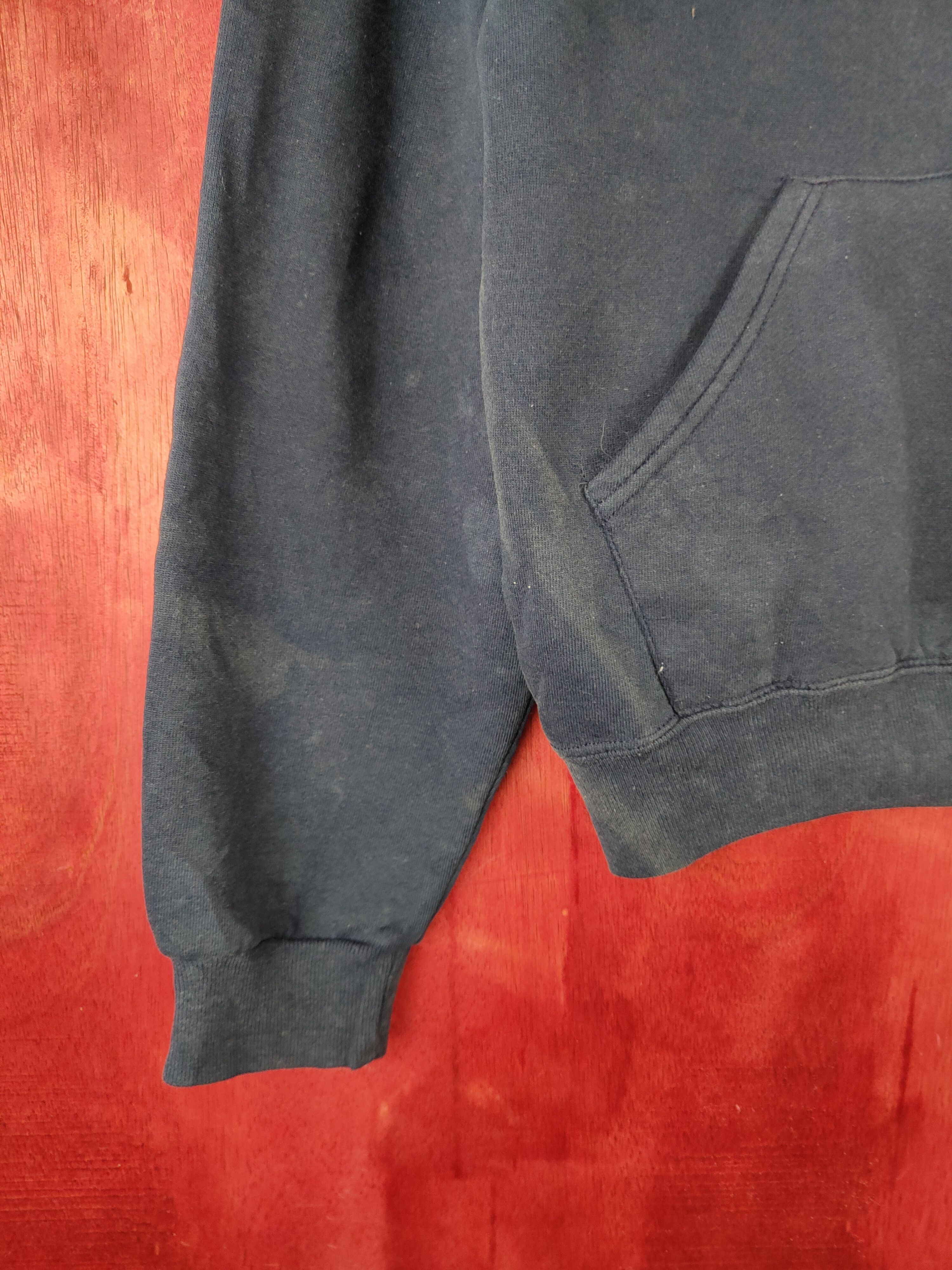 Russell Athletic Royal Road University Dark Blue Hoodie Sweatshirt #477B Size US M / EU 48-50 / 2 - 4 Thumbnail