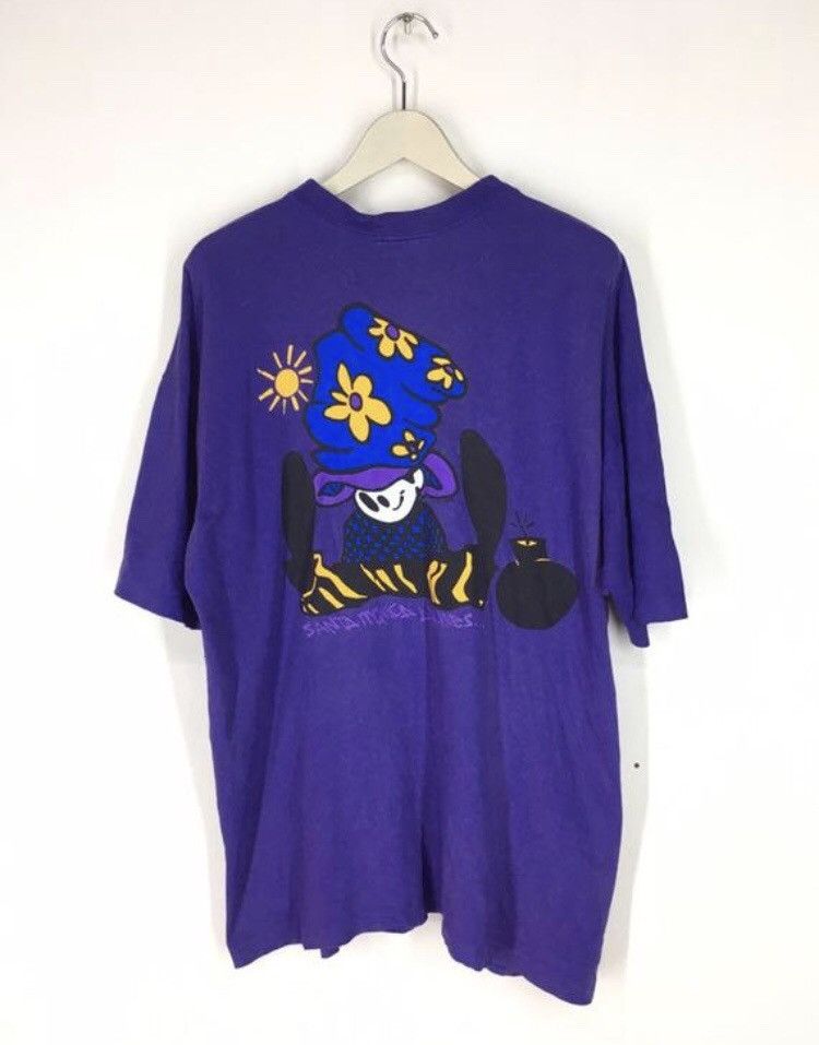 Santa Cruz Skateboards Vintage 90s Santa Monica Airlines skateboard 1992 skate Size US L / EU 52-54 / 3 - 1 Thumbnail