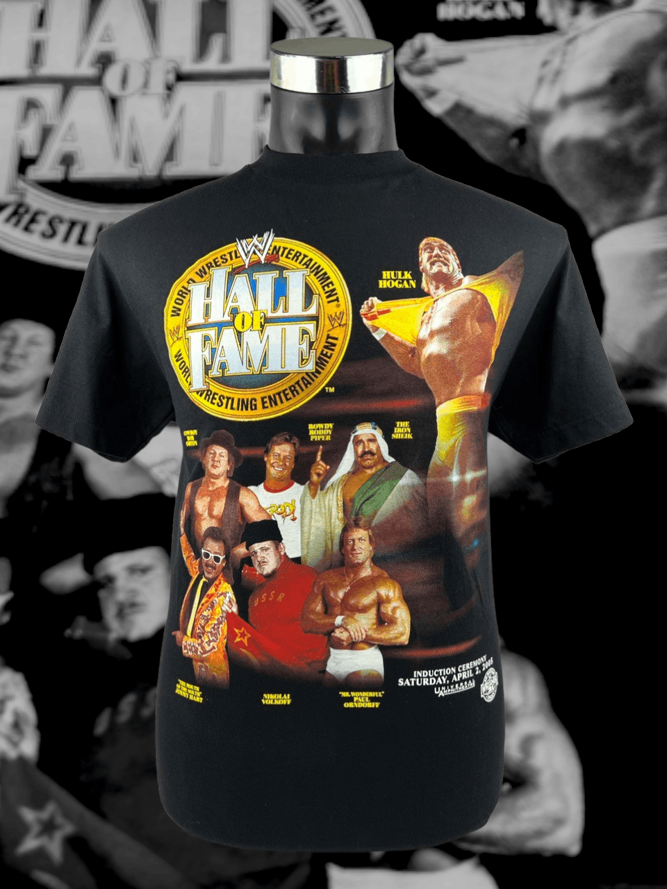 Vintage × WWE × WWF WWE HALL OF FAME Size US M / EU 48-50 / 2 - 1 Thumbnail