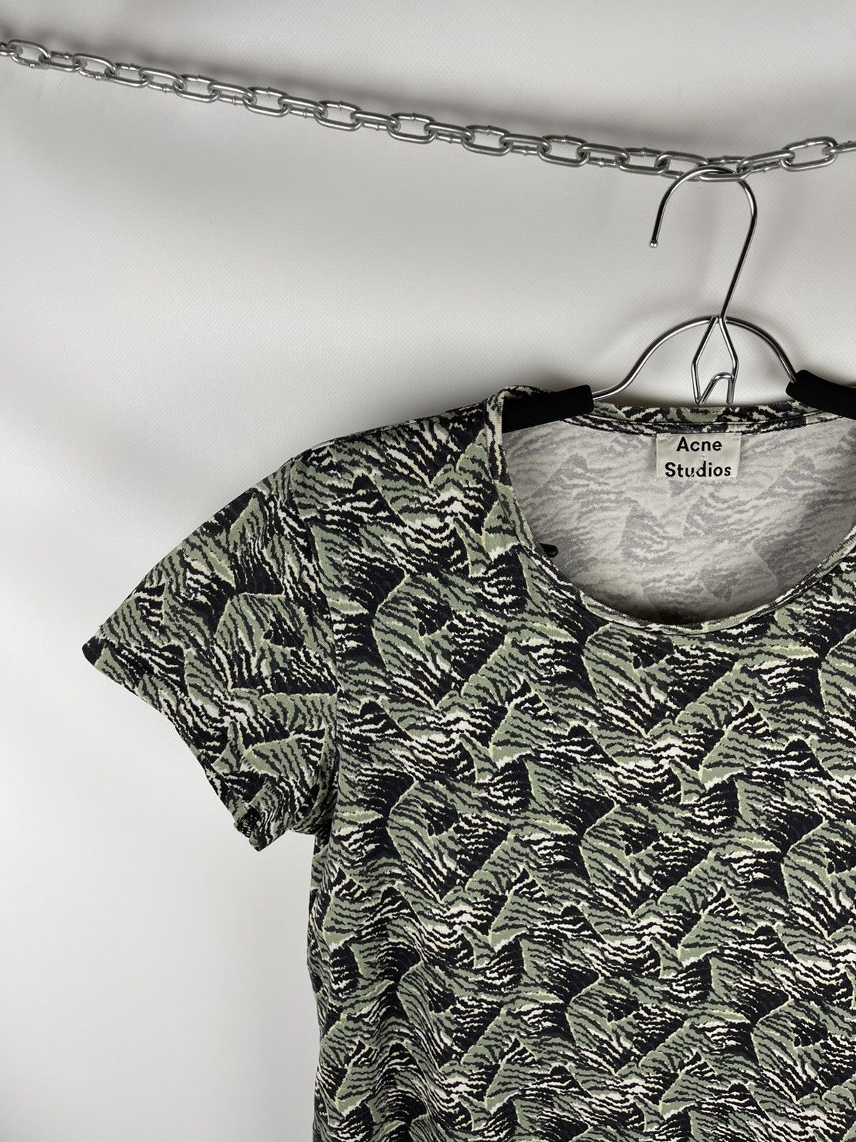 Acne Studios Acne Studios Standard Wild PSS16 pattern short sleeve tee Size US S / EU 44-46 / 1 - 4 Thumbnail