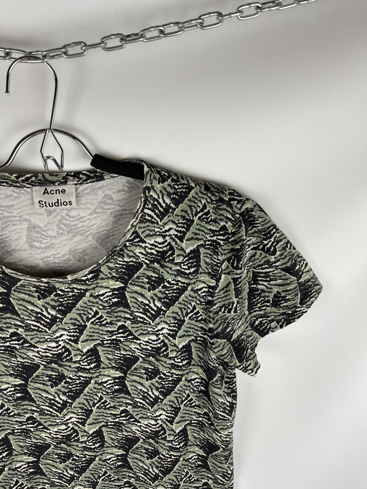 Acne Studios Acne Studios Standard Wild PSS16 pattern short sleeve tee Size US S / EU 44-46 / 1 - 5 Thumbnail
