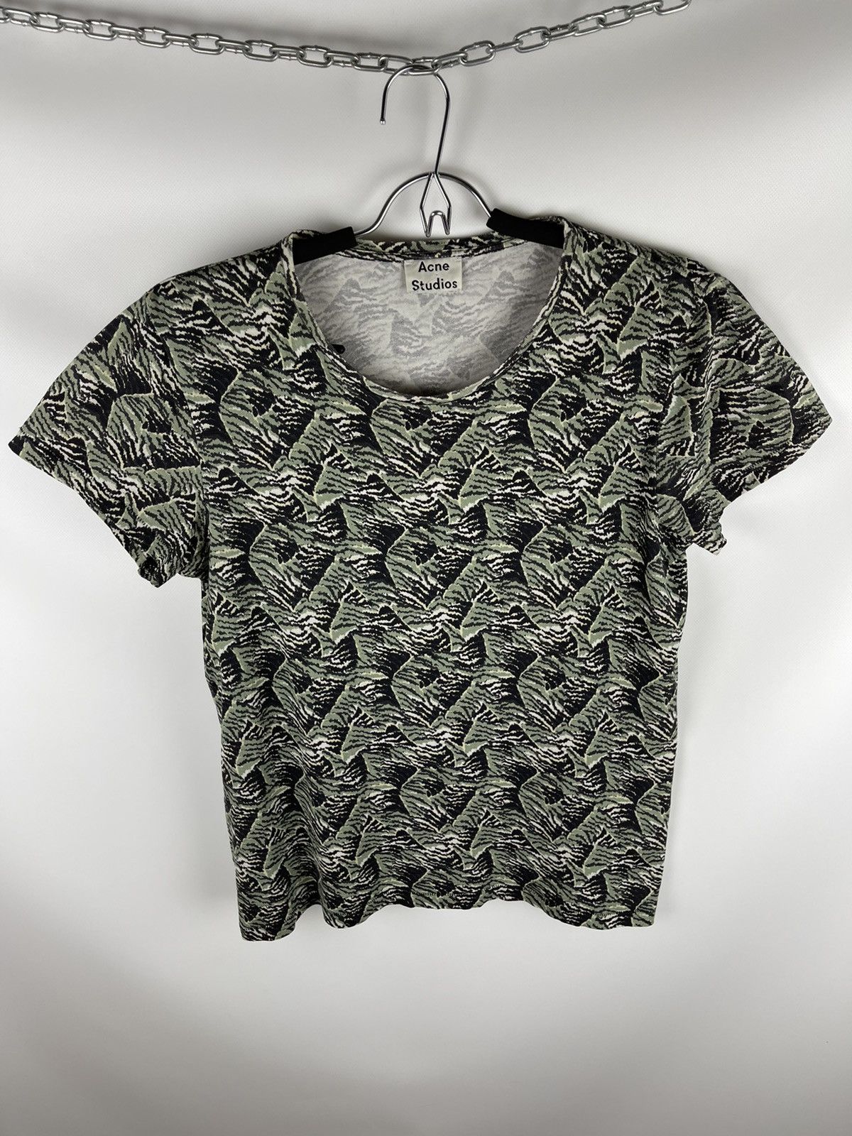 Acne Studios Acne Studios Standard Wild PSS16 pattern short sleeve tee Size US S / EU 44-46 / 1 - 3 Thumbnail