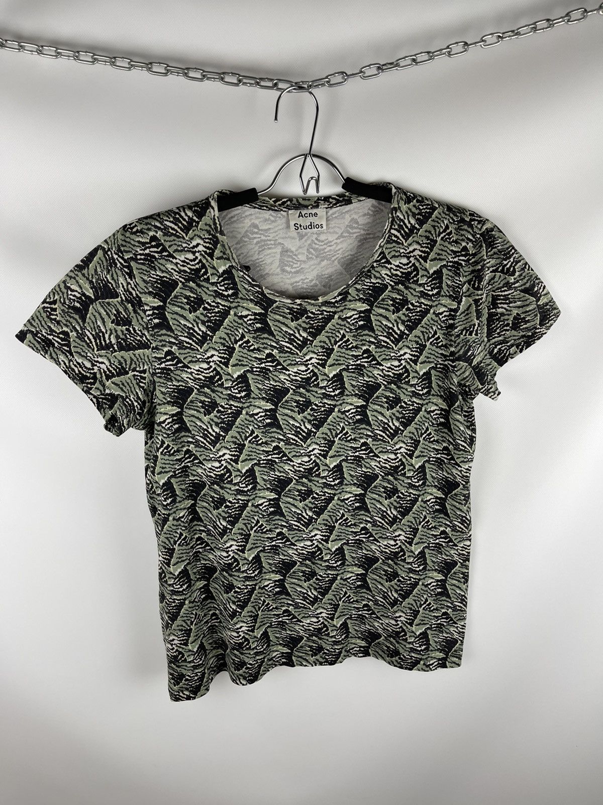 Acne Studios Acne Studios Standard Wild PSS16 pattern short sleeve tee Size US S / EU 44-46 / 1 - 2 Thumbnail