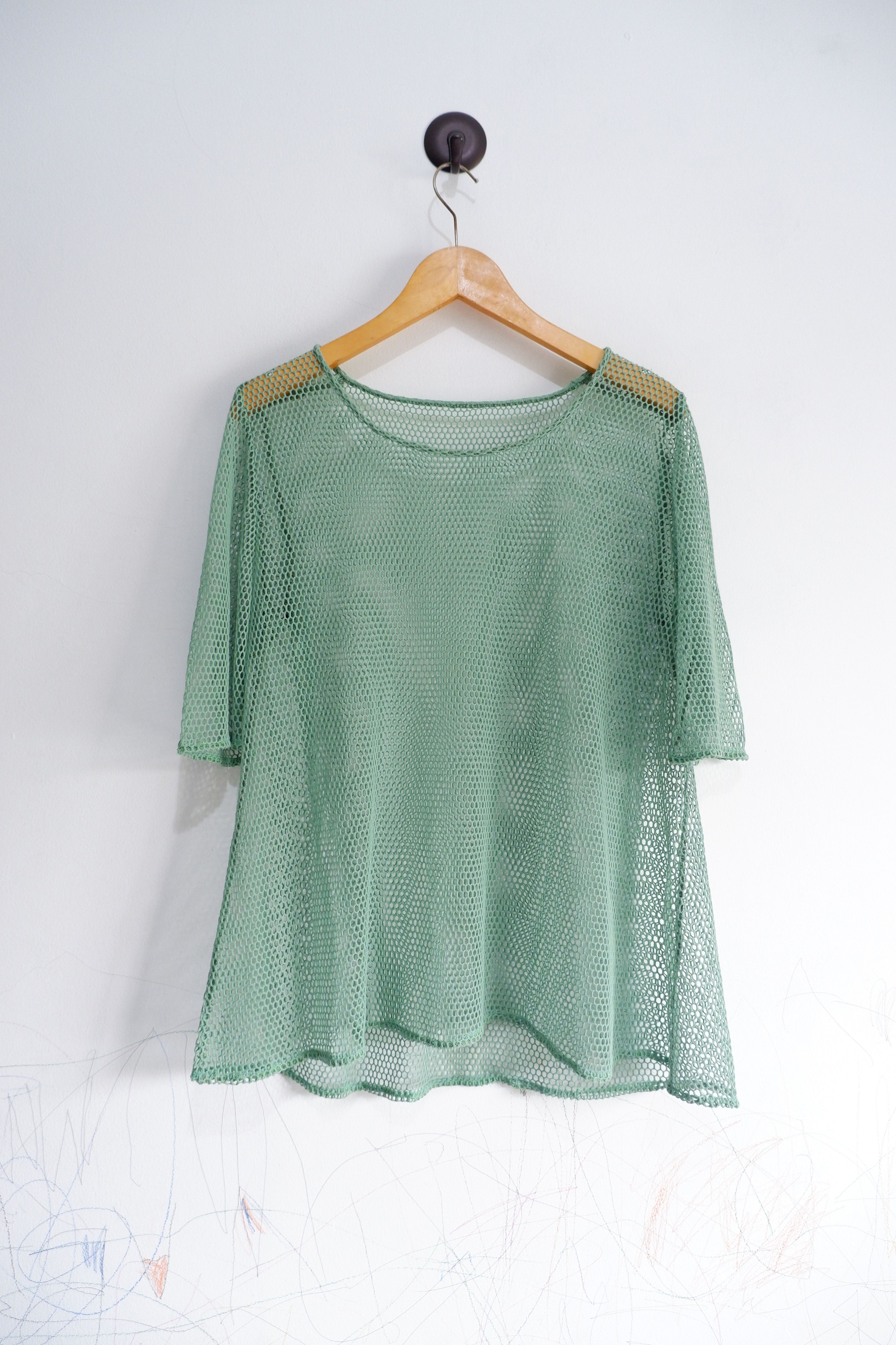 20471120 Japan Brand Mesh Fishnets T shirt Size US M / EU 48-50 / 2 - 1 Thumbnail
