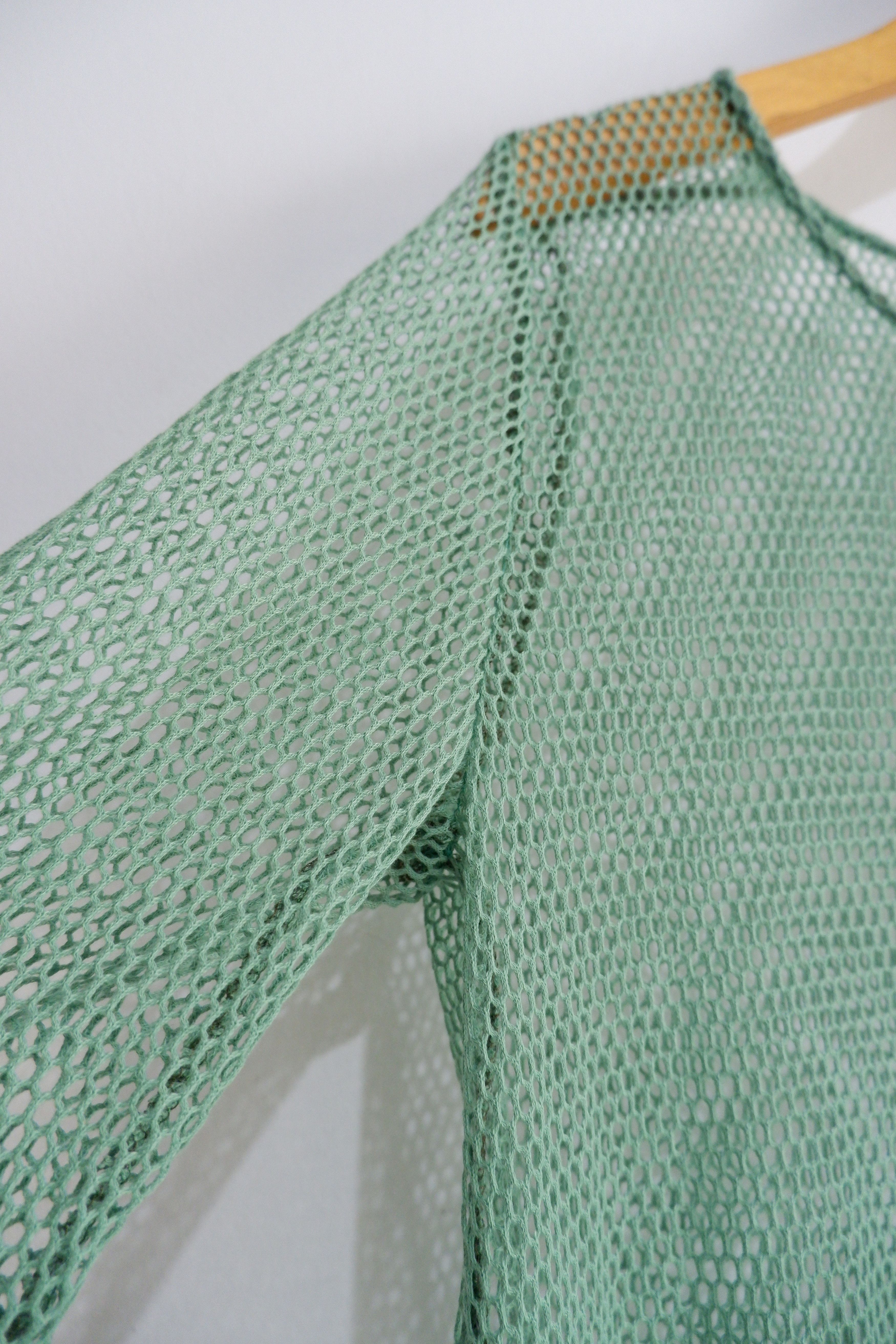 20471120 Japan Brand Mesh Fishnets T shirt Size US M / EU 48-50 / 2 - 4 Thumbnail