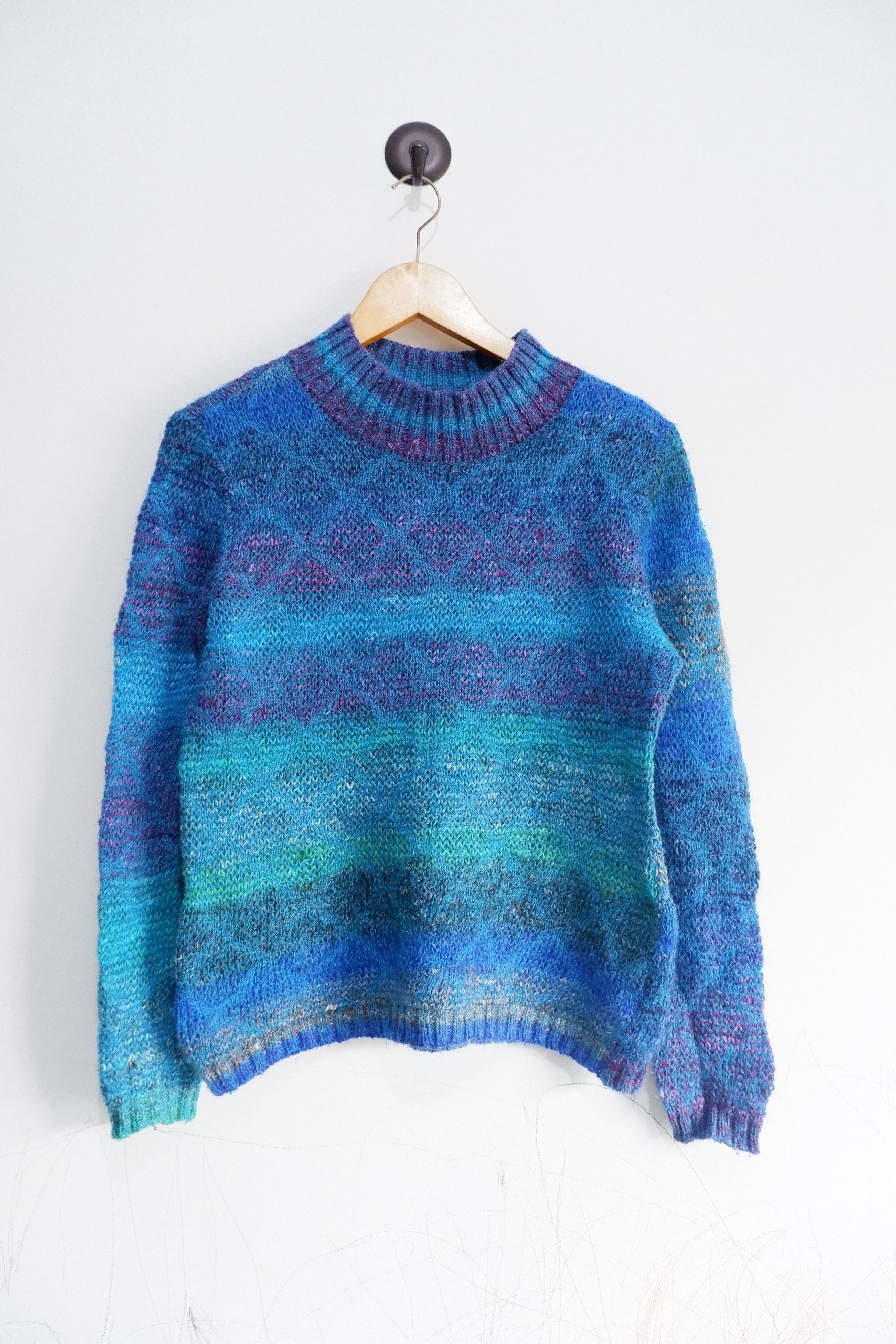 Japanese Brand Vintage Brian Tucker Rainbow Mohair Knitwear Size US M / EU 48-50 / 2 - 1 Thumbnail
