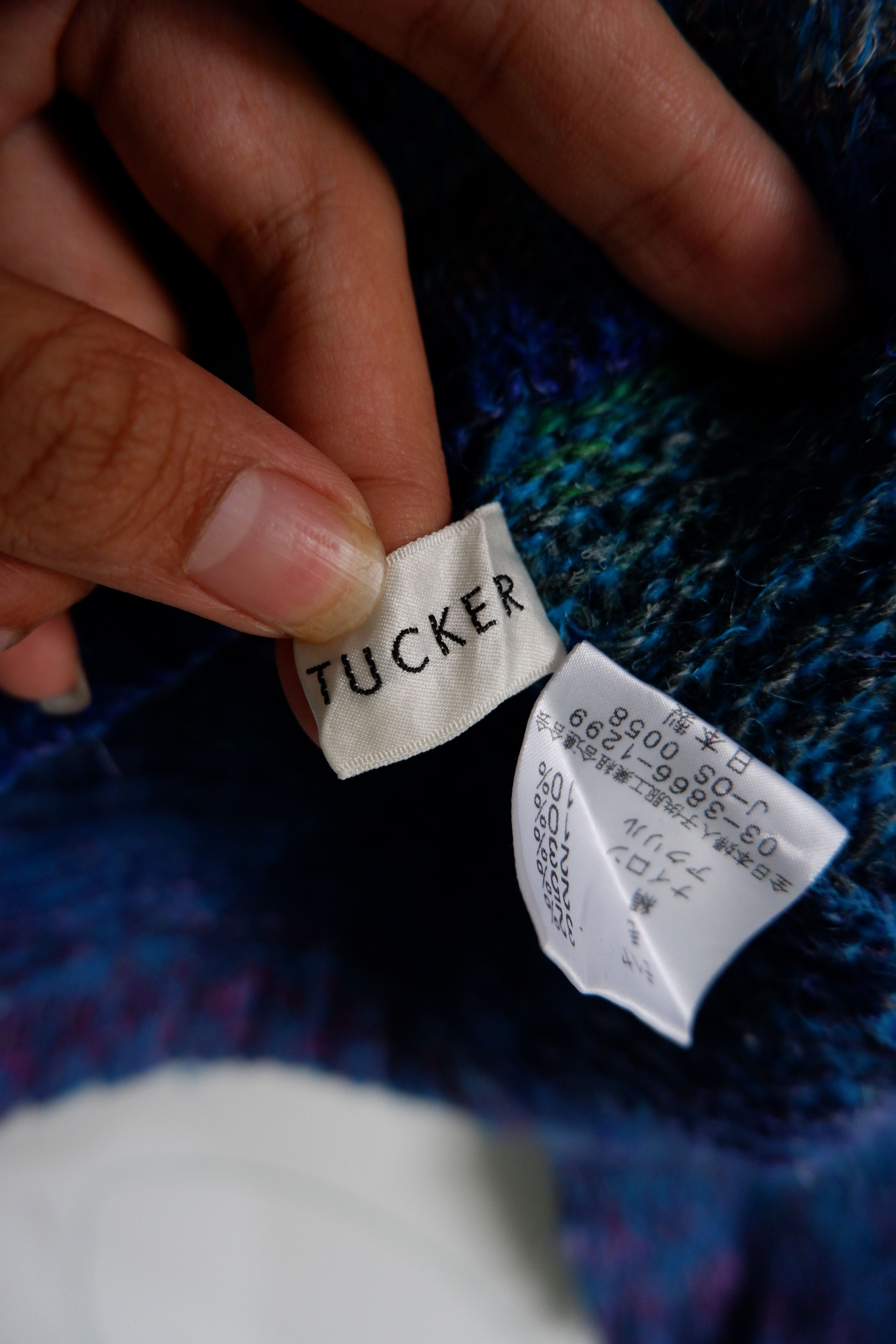 Japanese Brand Vintage Brian Tucker Rainbow Mohair Knitwear Size US M / EU 48-50 / 2 - 7 Thumbnail