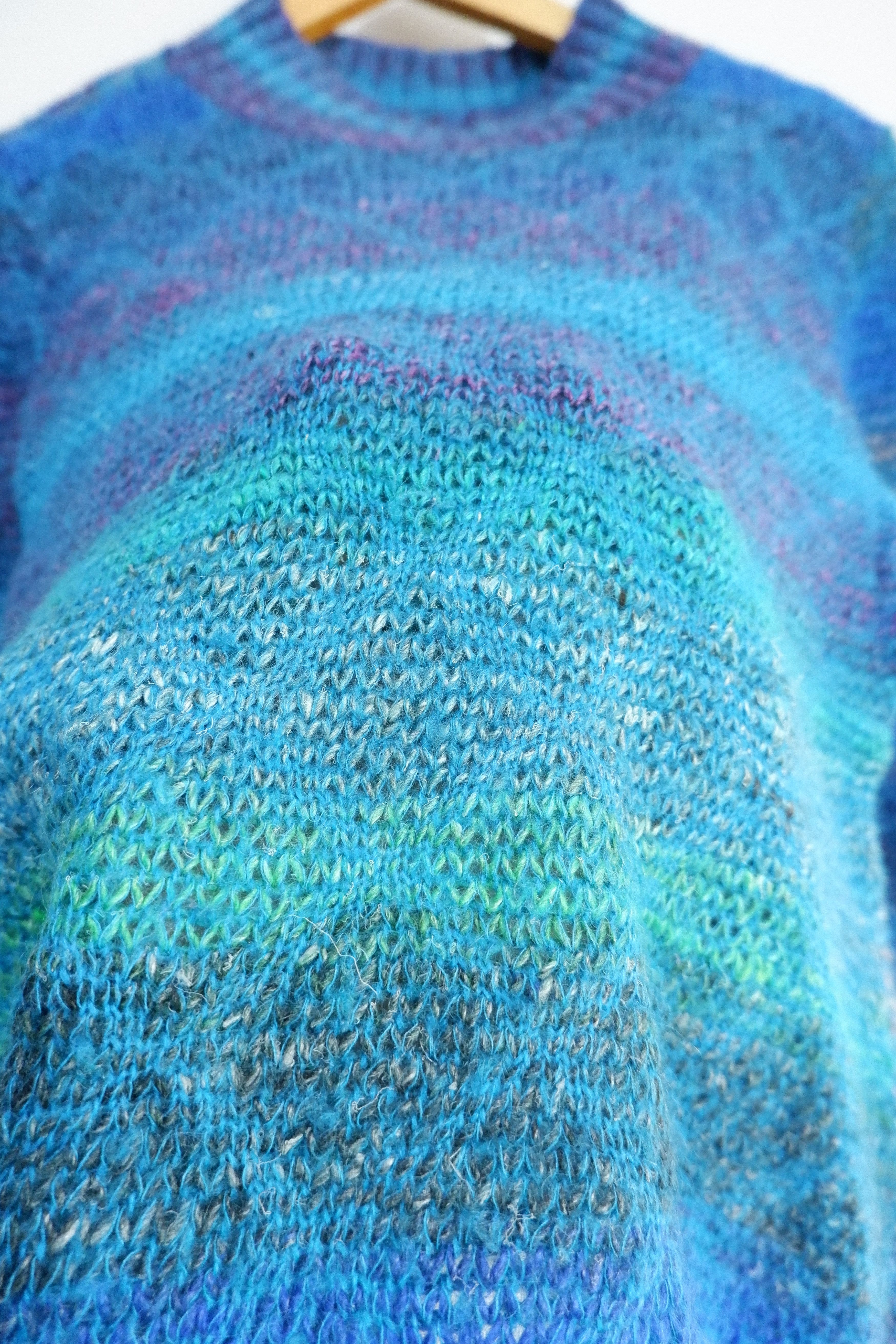 Japanese Brand Vintage Brian Tucker Rainbow Mohair Knitwear Size US M / EU 48-50 / 2 - 3 Thumbnail