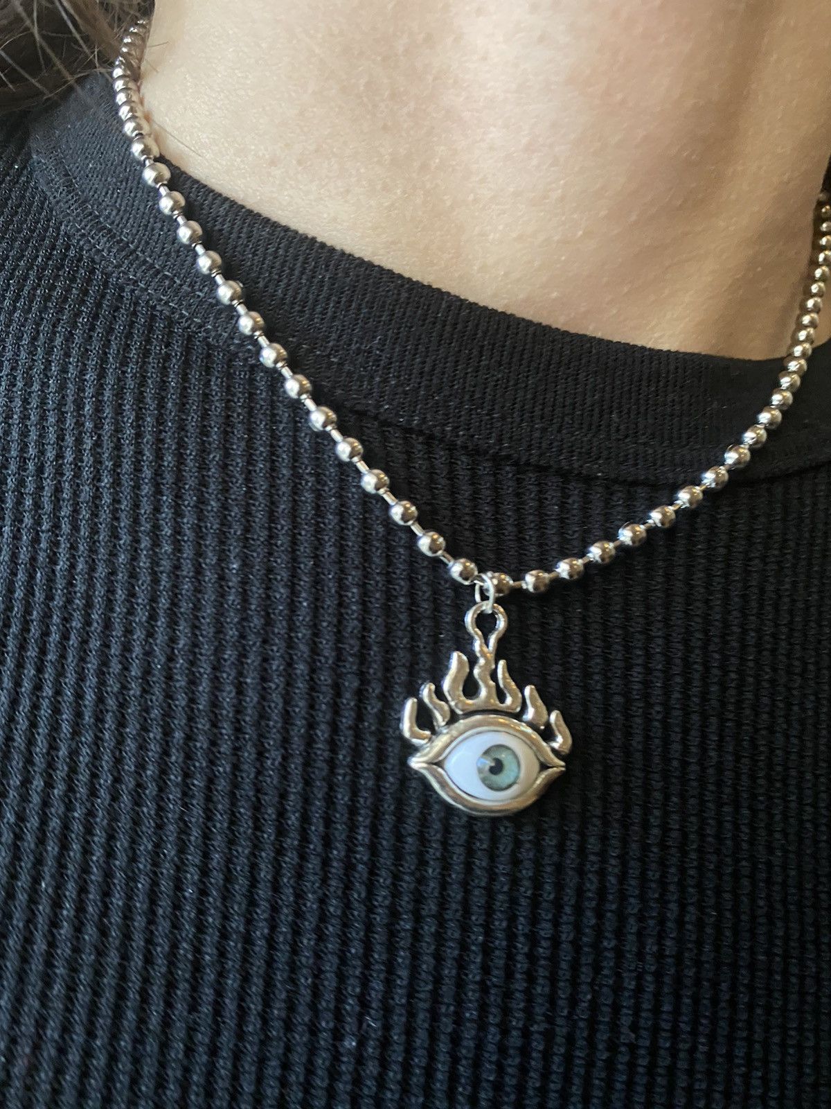 Jewelry Blue Evil eye necklace Size ONE SIZE - 3 Thumbnail