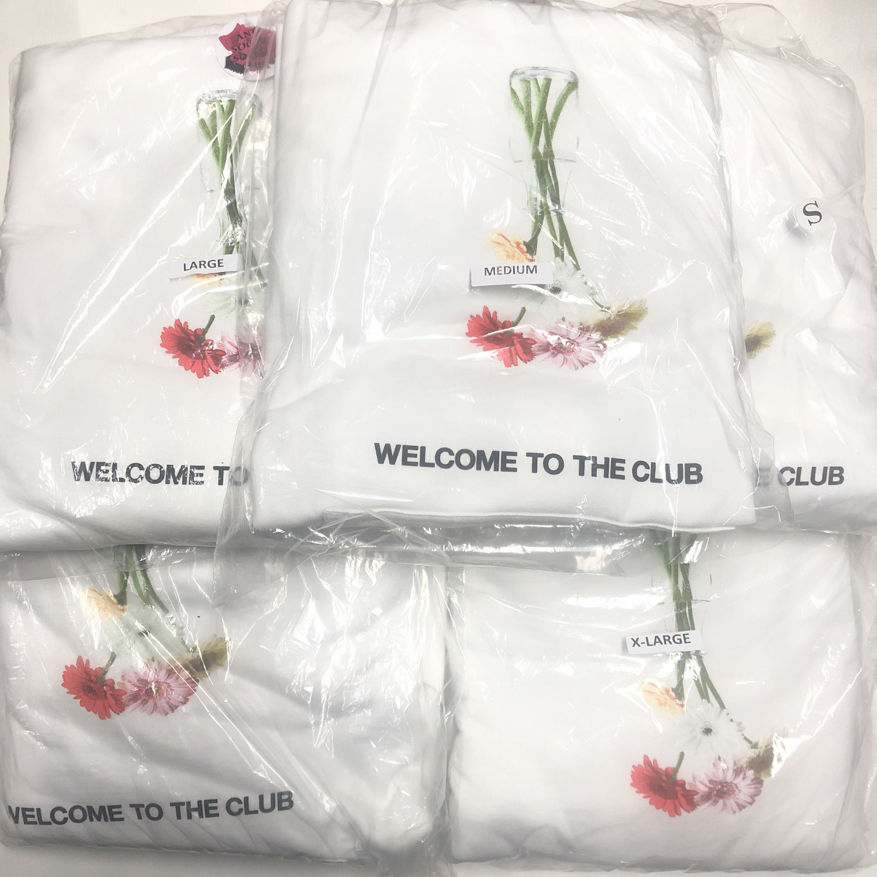 Anti Social Social Club DS Black ASSC flower Vase Hello Goodbye White Hoodie bape Size US XXL / EU 58 / 5 - 7 Thumbnail