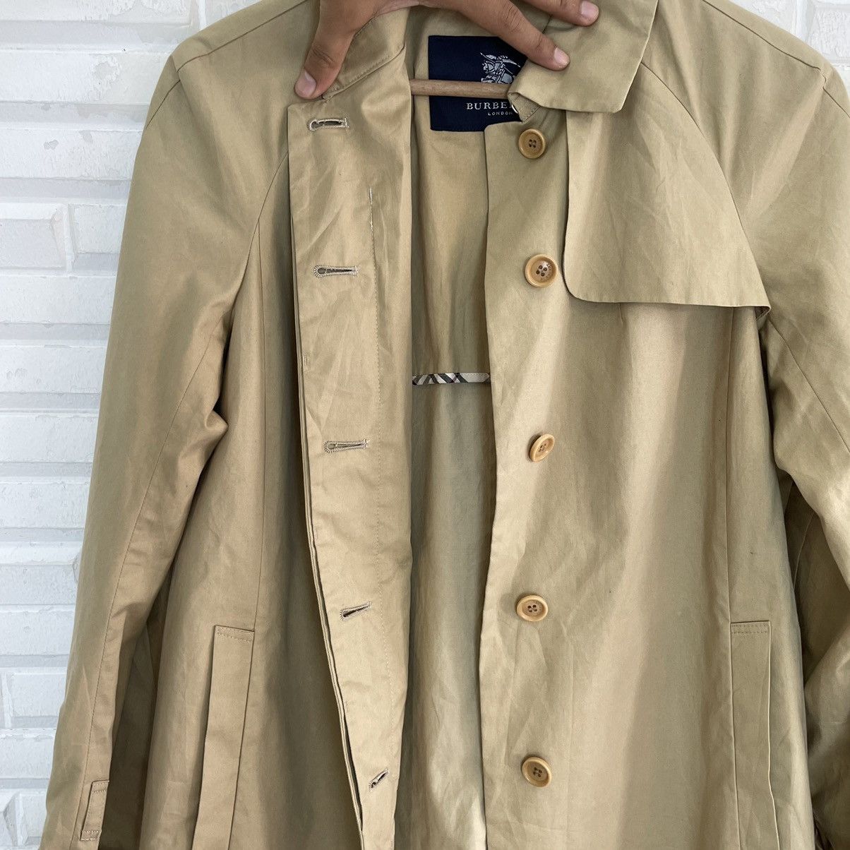 Burberry Burberry London Beige Trench Coat Size S / US 4 / IT 40 - 18 Thumbnail
