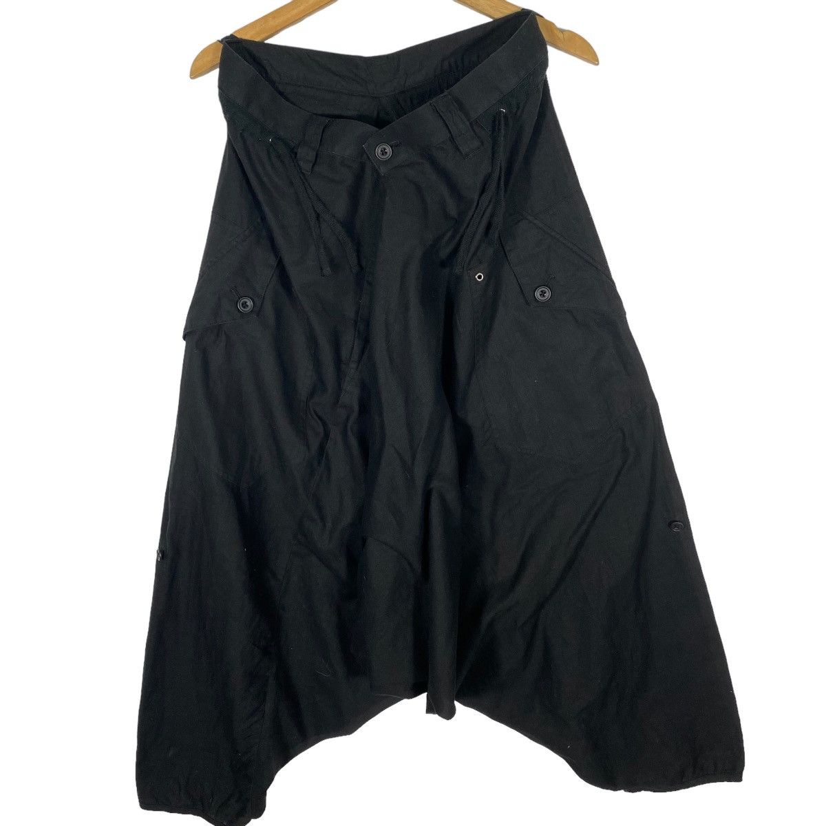 Japanese Brand × PPFM × Vintage Vintage 90 PPFM Short Harem Pants Black Colour Size US 30 / EU 46 - 3 Thumbnail